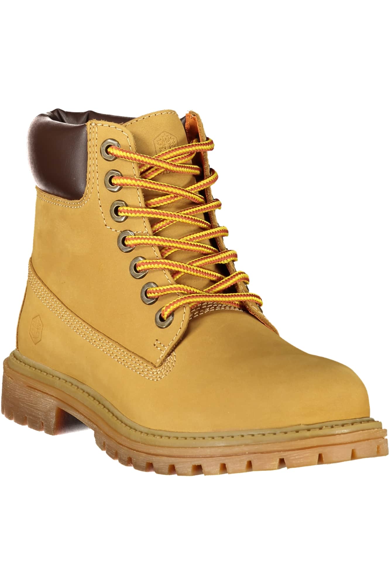 Lumberjack mujer amarillo bota