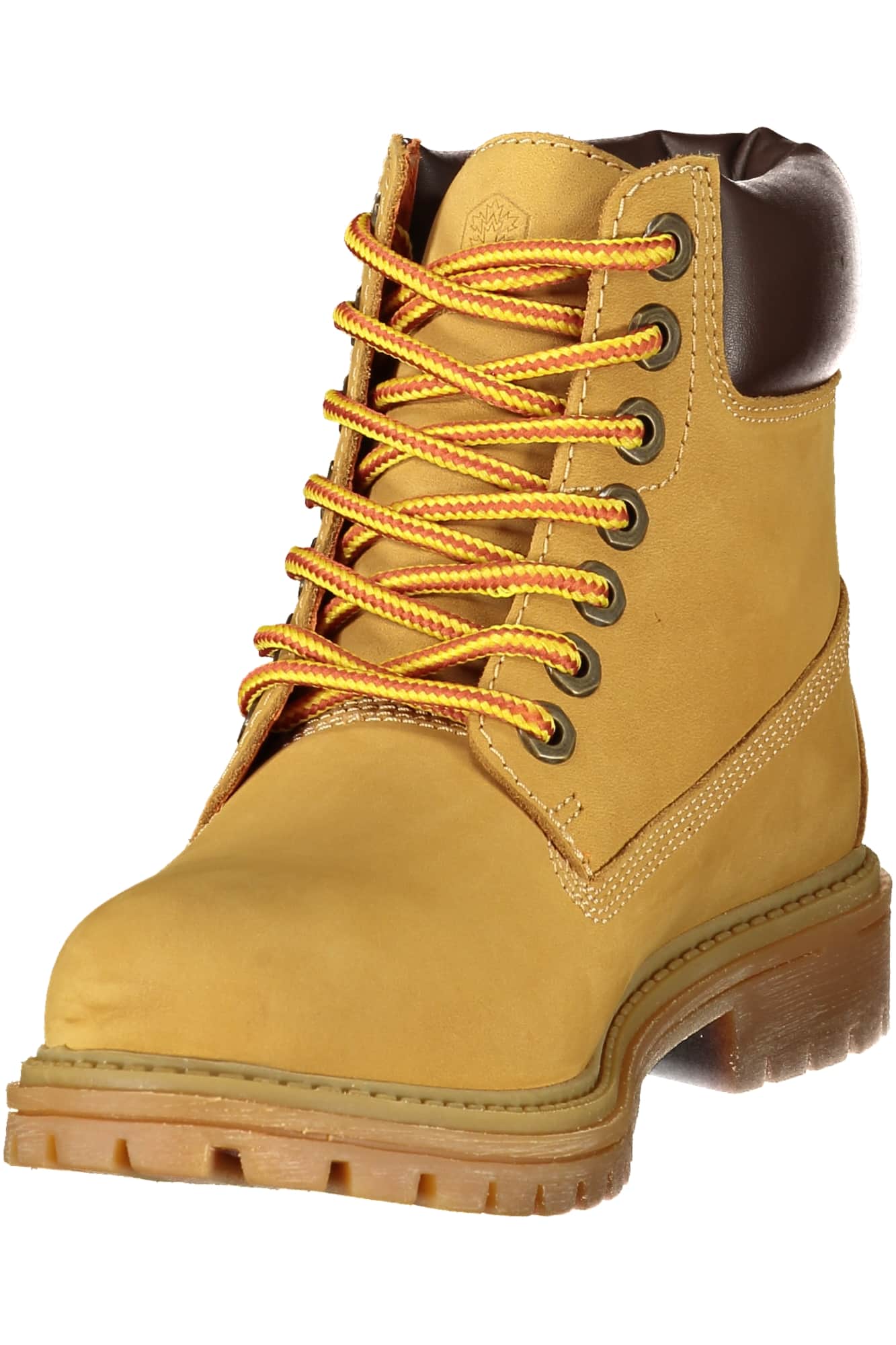 Lumberjack mujer amarillo bota
