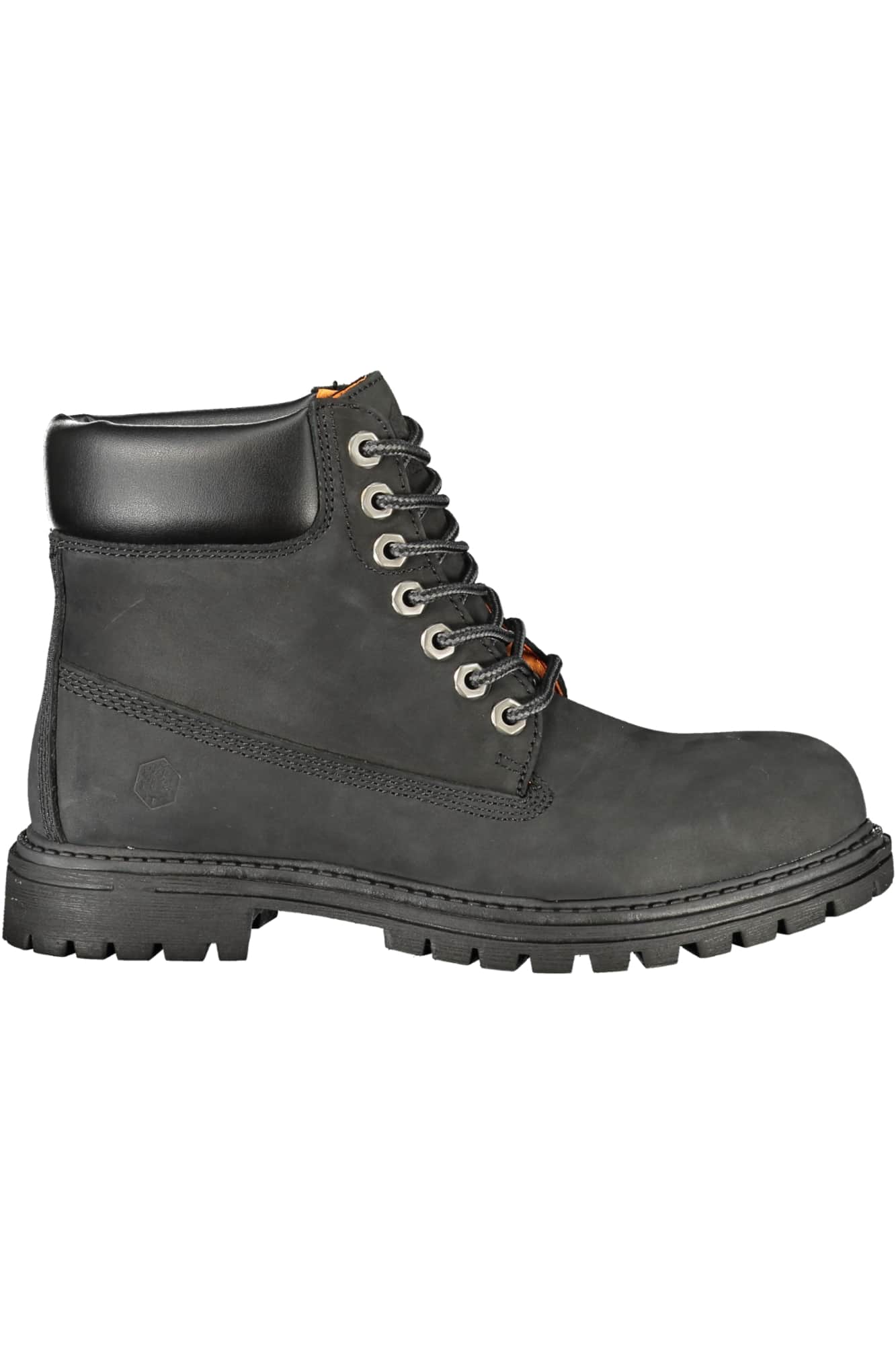 Lumberjack mujer negro bota