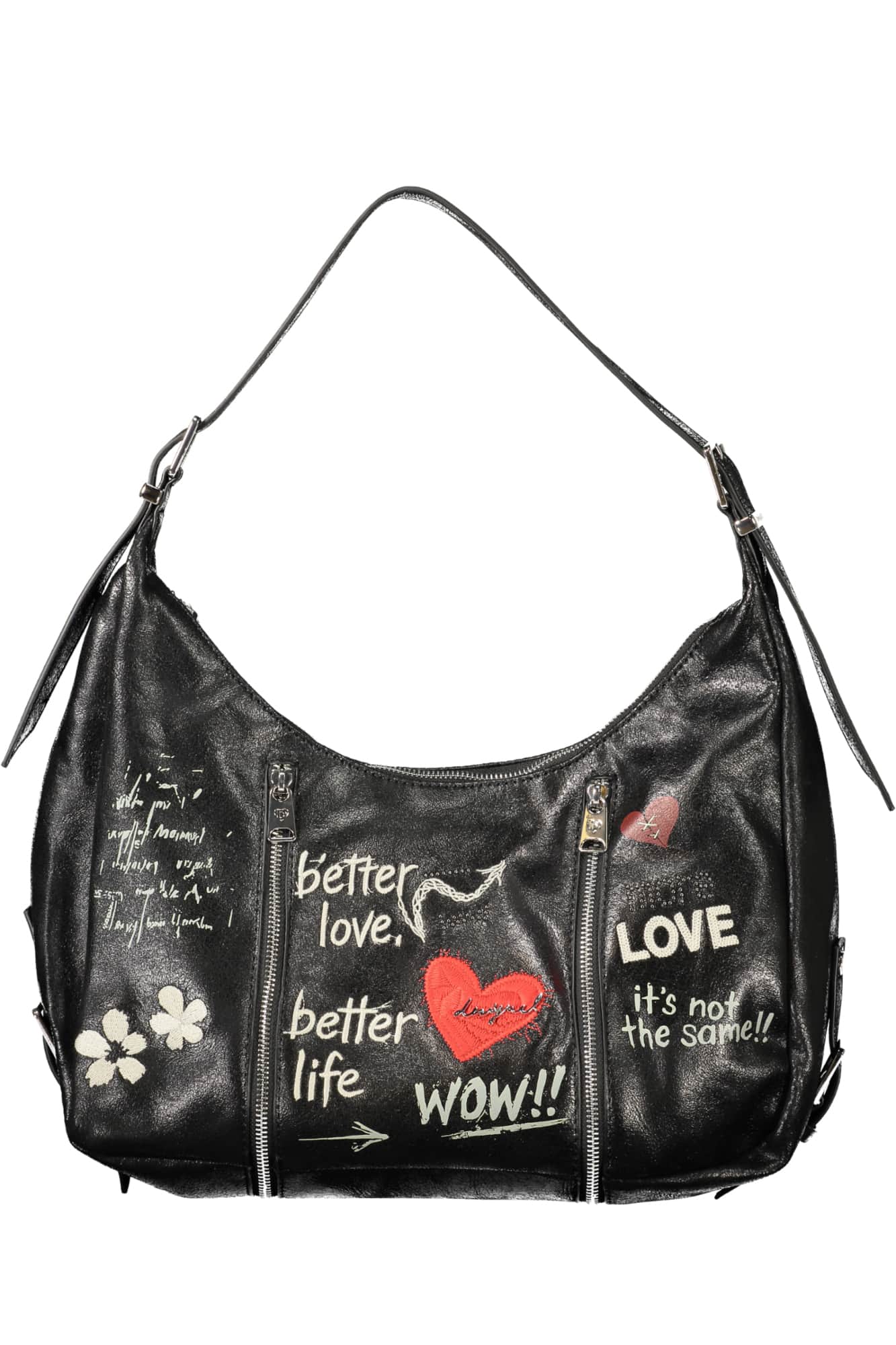 Desigual mujer negro bolso