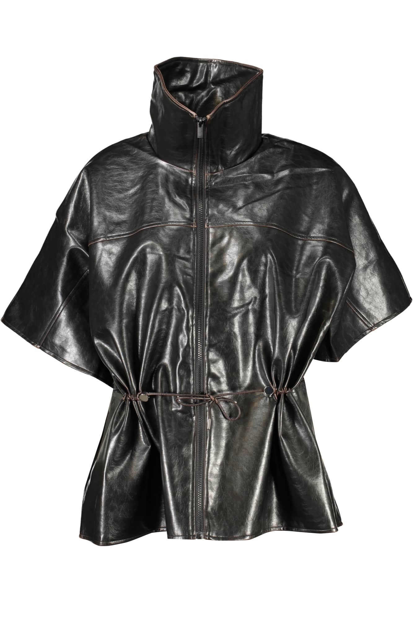 Desigual mujer negro poncho