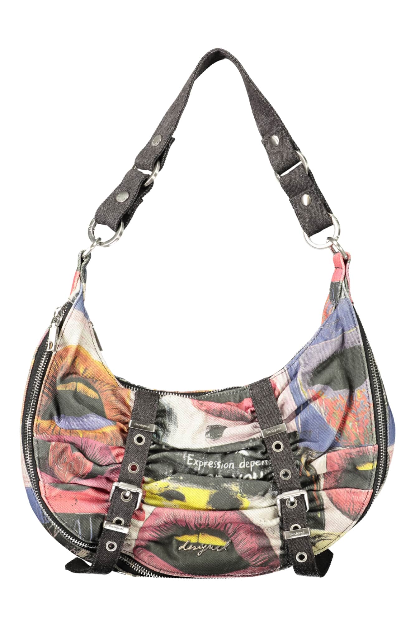 Desigual mujer negro bolso
