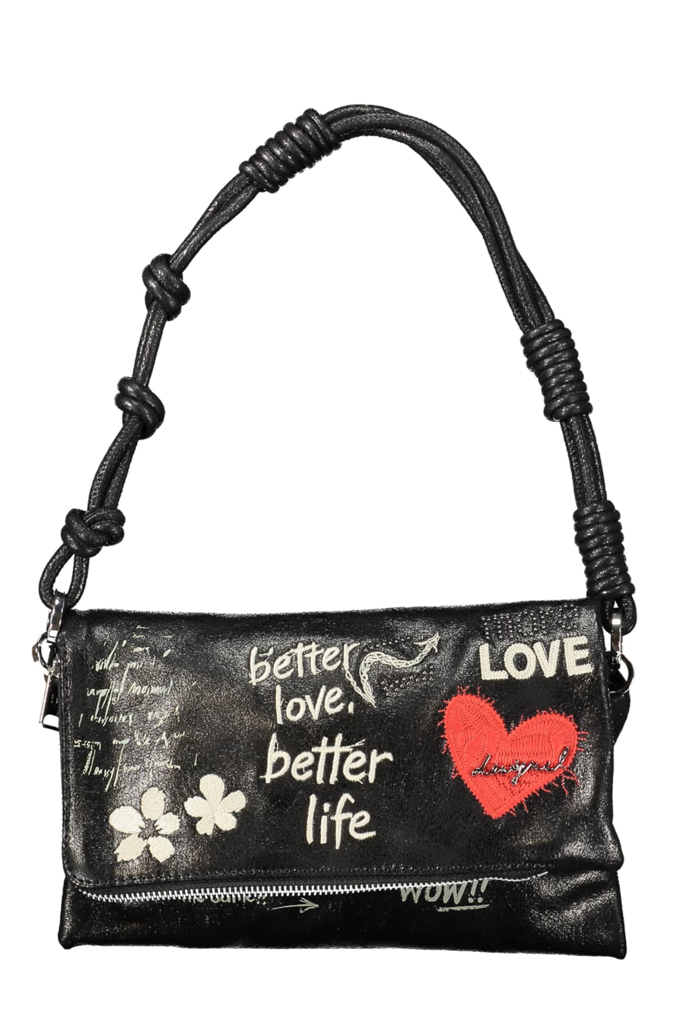 Desigual mujer negro bolso