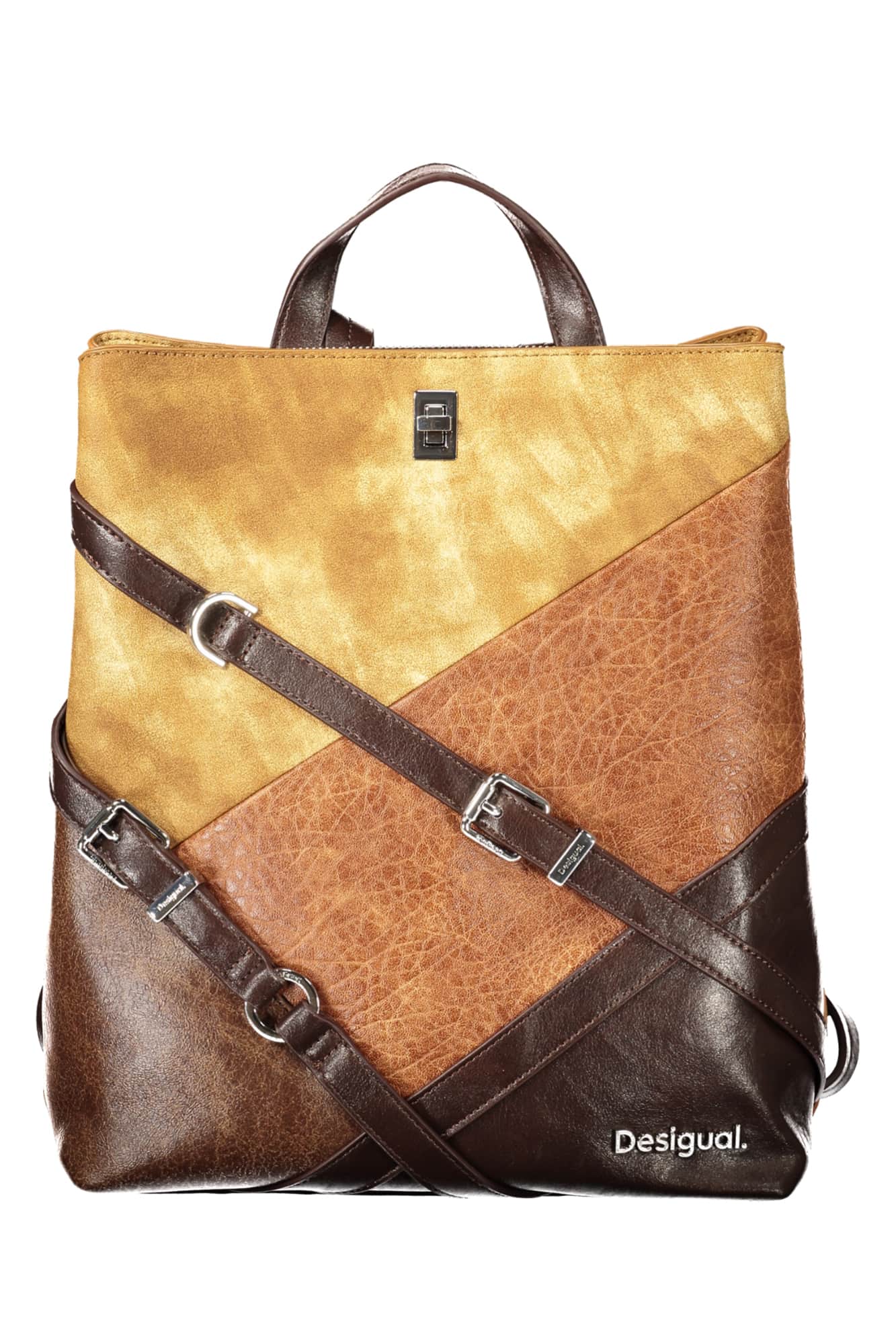 Desigual mujer marrón mochila
