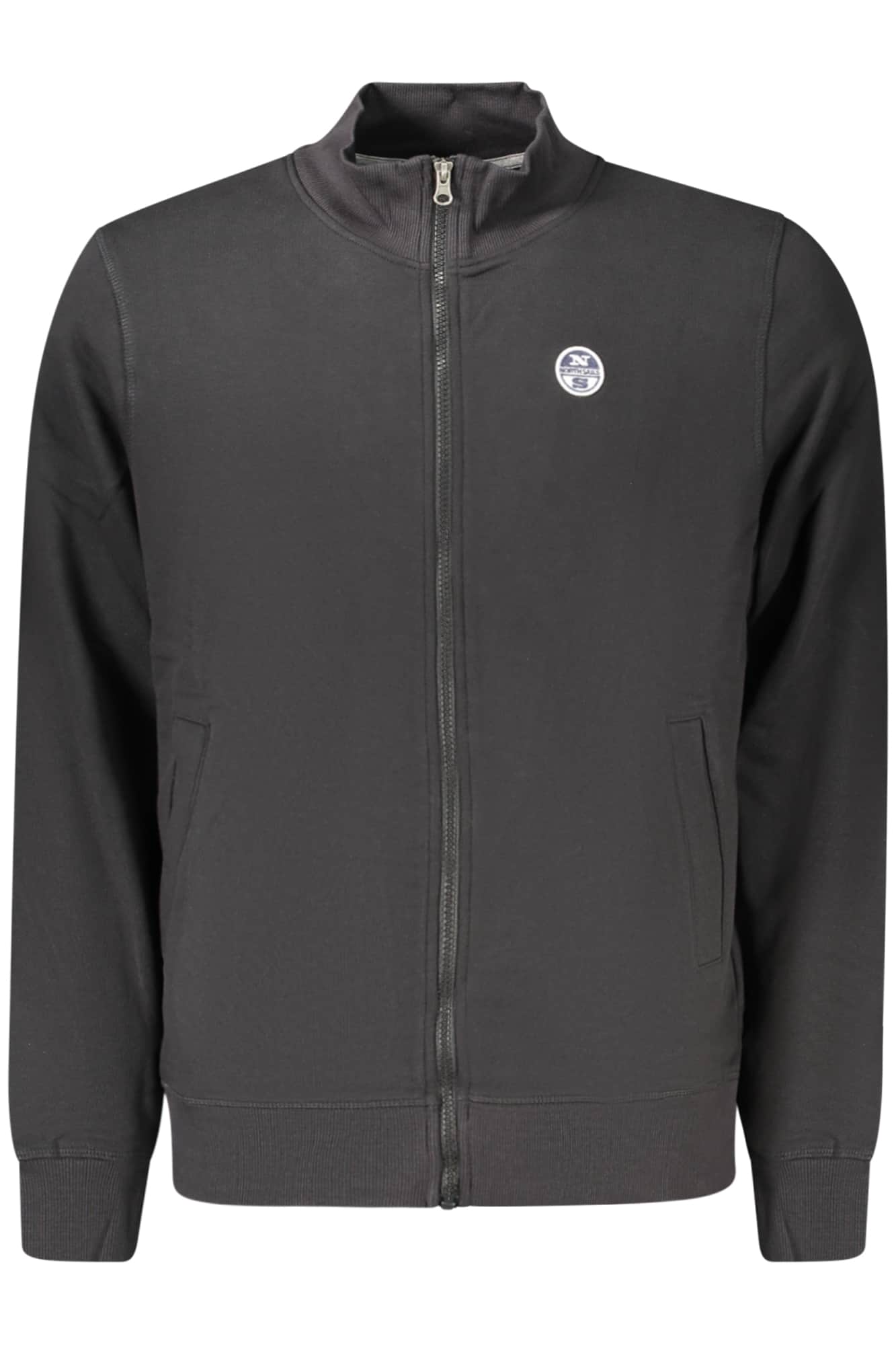 North Sails hombre blanco con cremallera sudadera