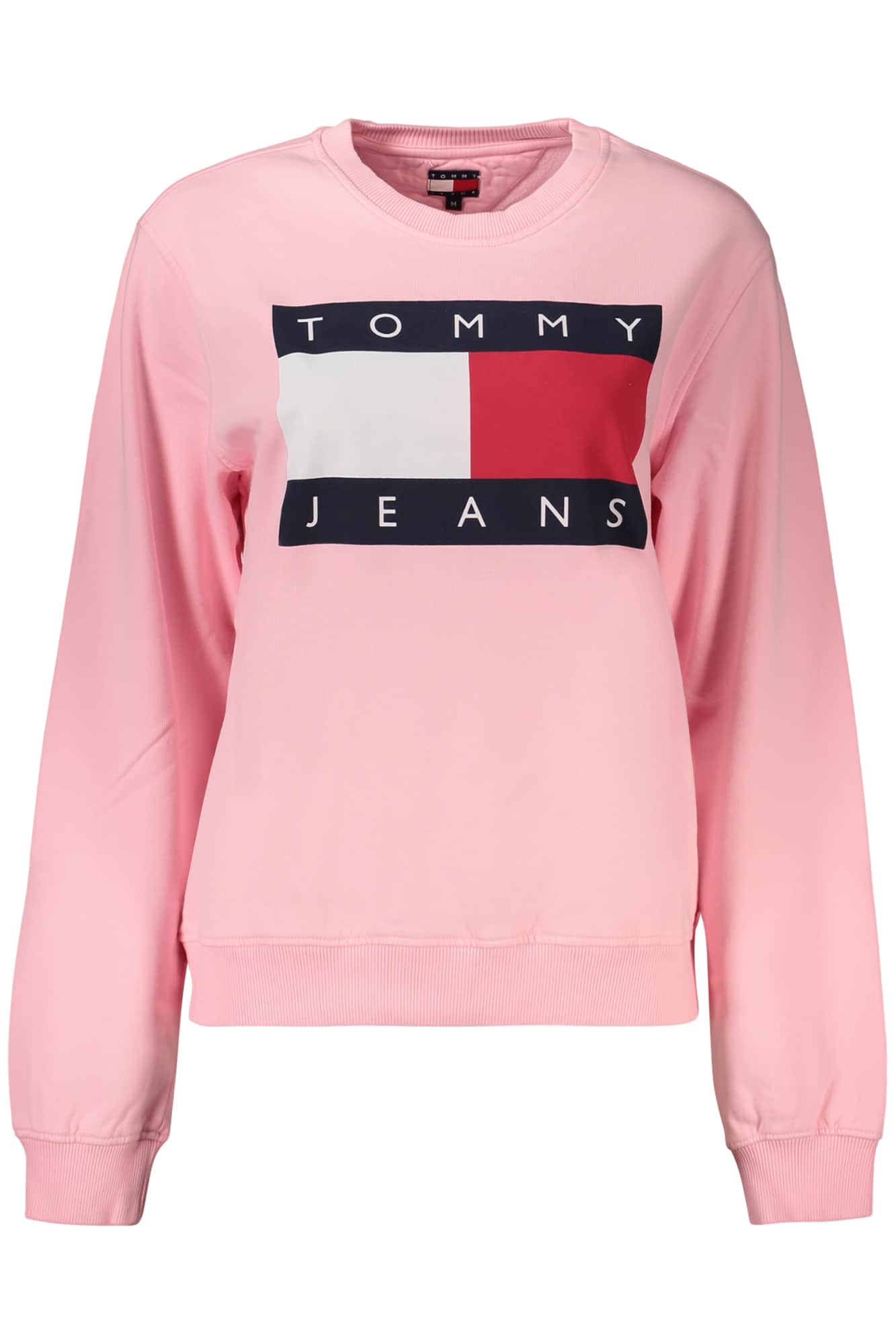 Tommy Hilfiger mujer rosa con cremallera sudadera
