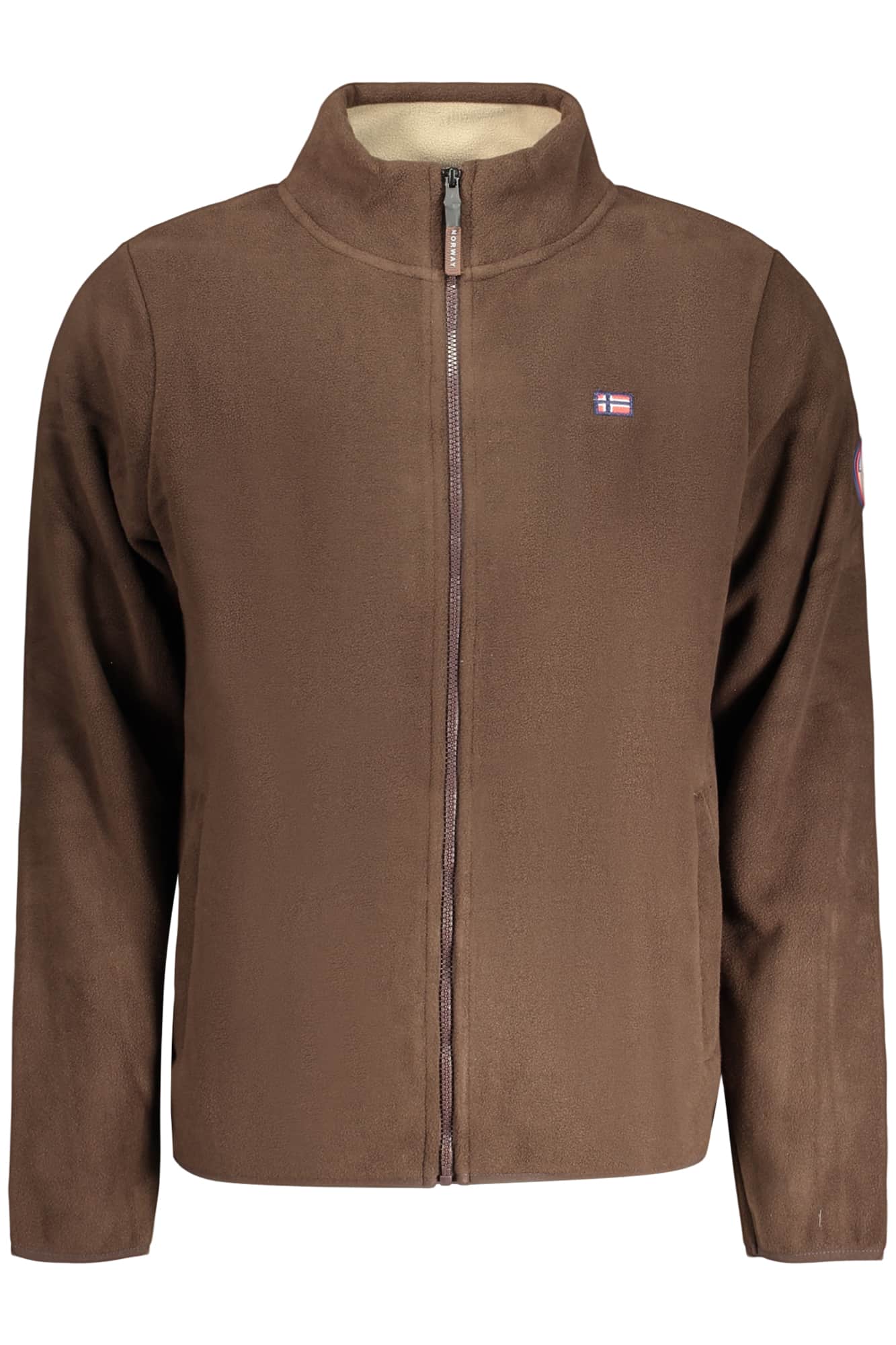 Norway 1963 hombre negro con cremallera sudadera