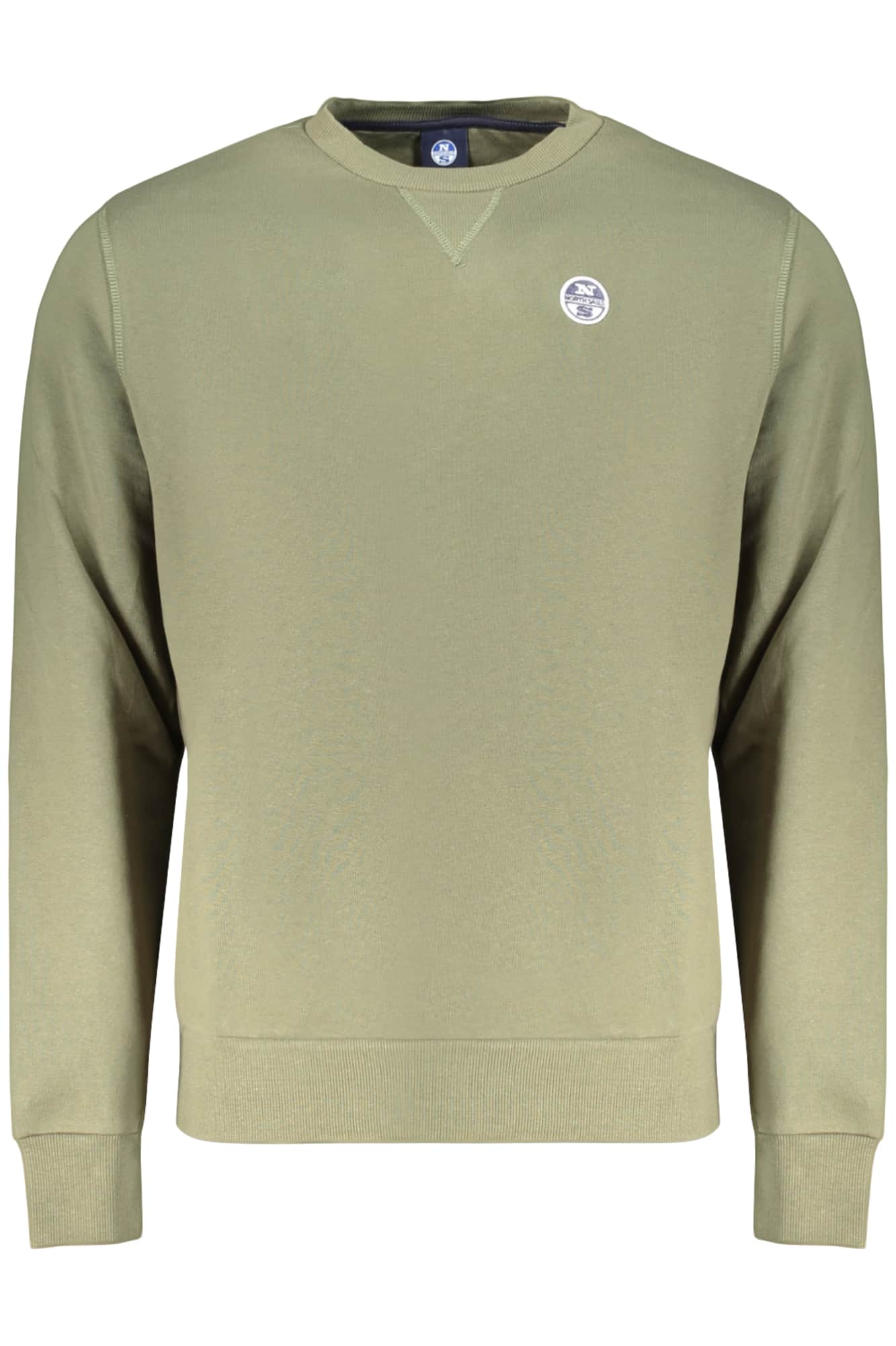 North Sails hombre con cremallera sudadera, verde