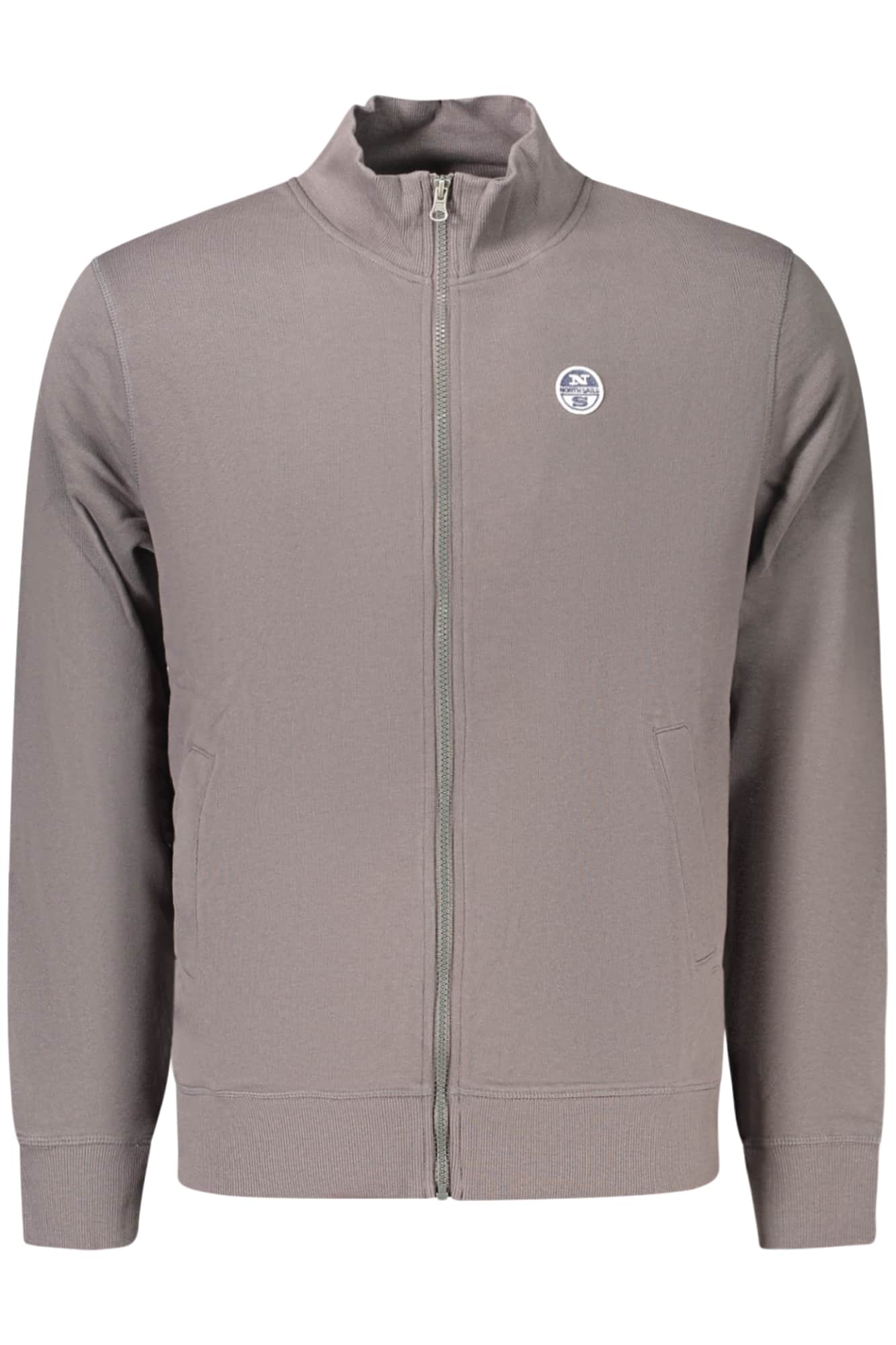 North Sails hombre blanco con cremallera sudadera