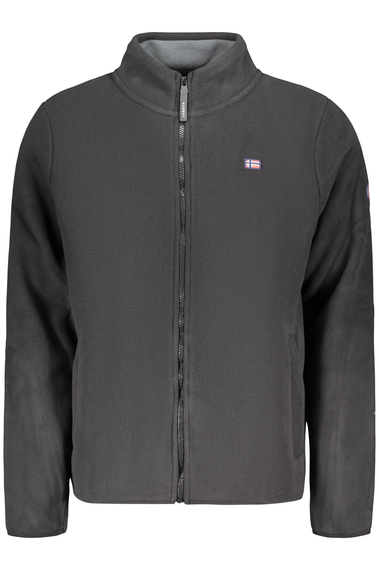 Norway 1963 hombre negro con cremallera sudadera