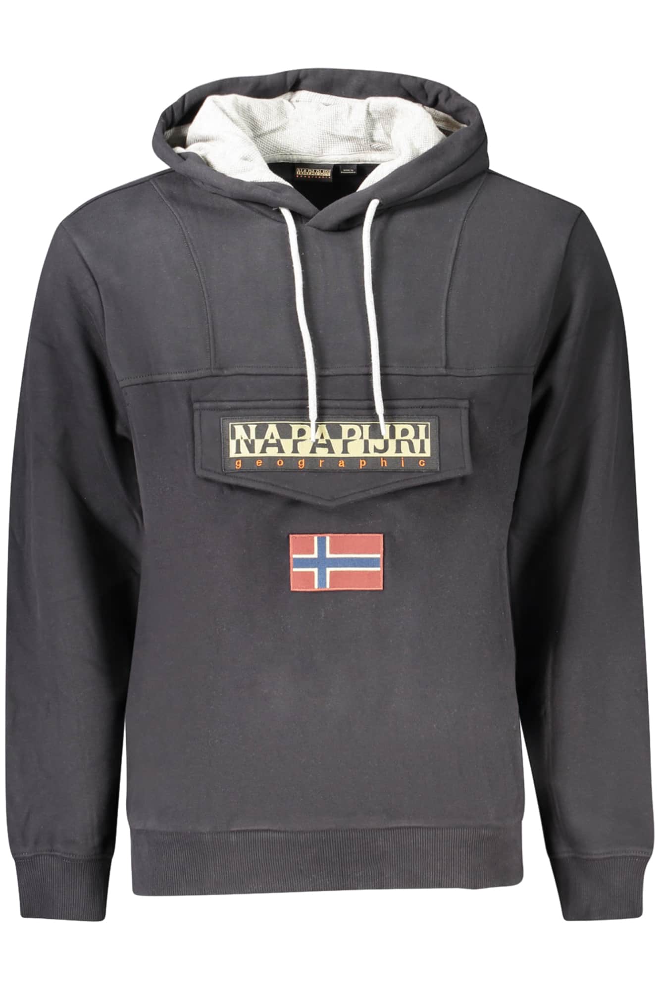 Napapijri hombre con cremallera sudadera, azul