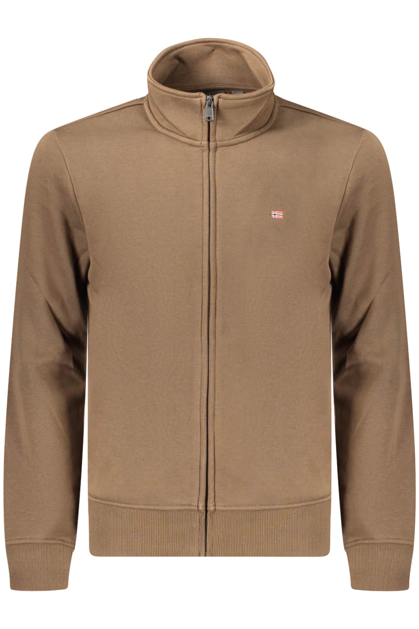 Napapijri hombre azul con cremallera sudadera