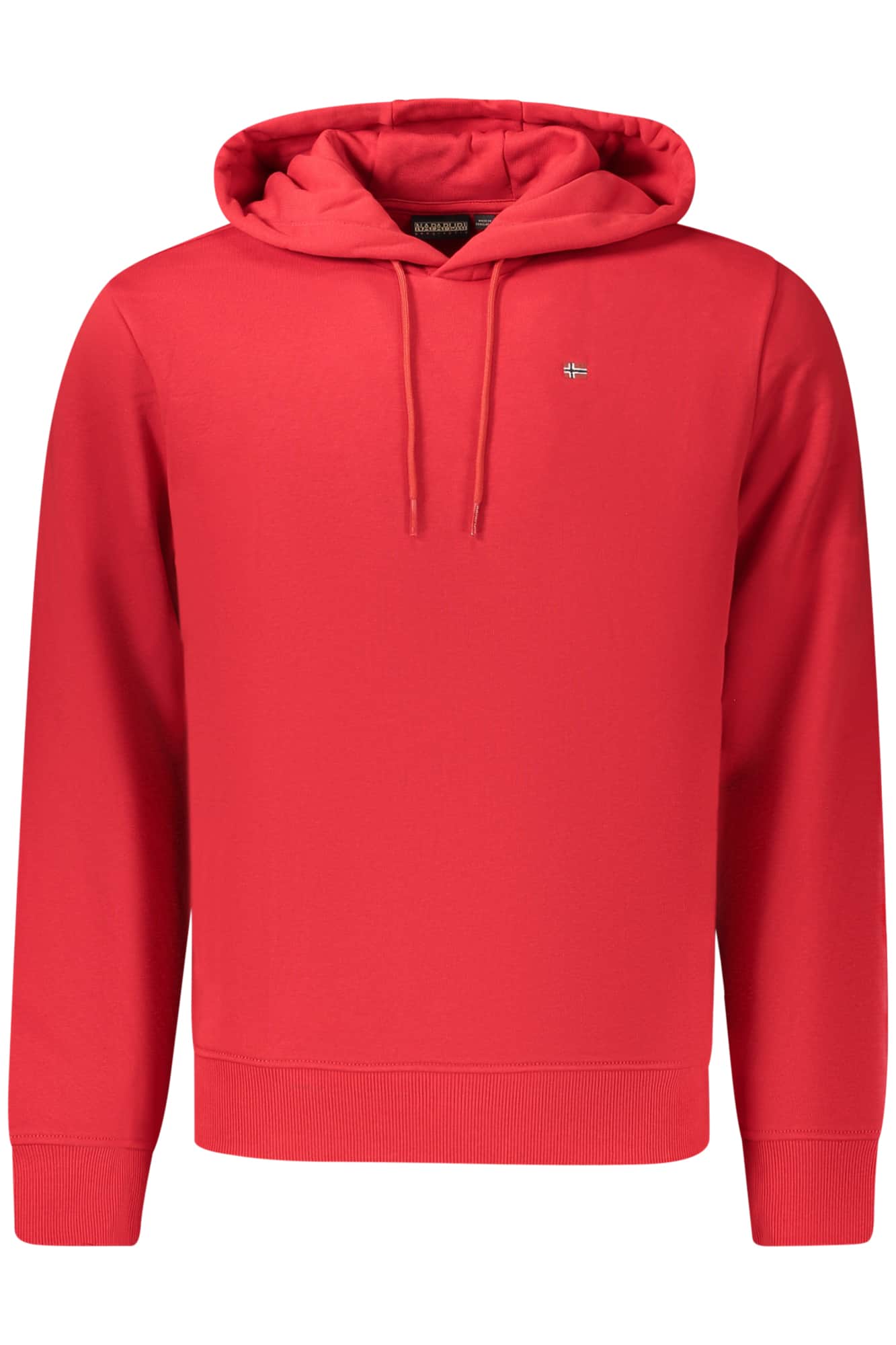 Napapijri hombre marrón con cremallera sudadera