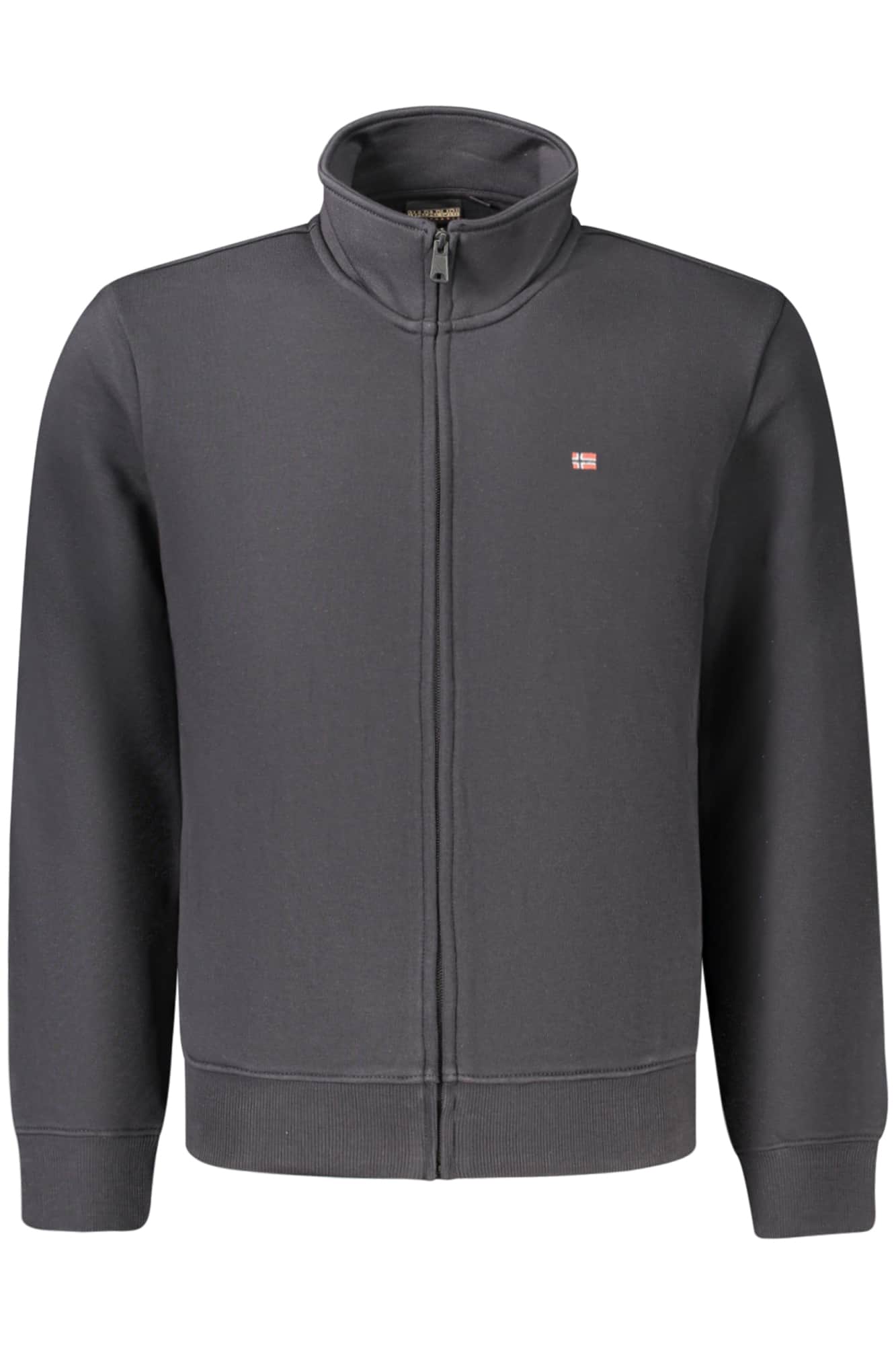 Napapijri hombre azul con cremallera sudadera