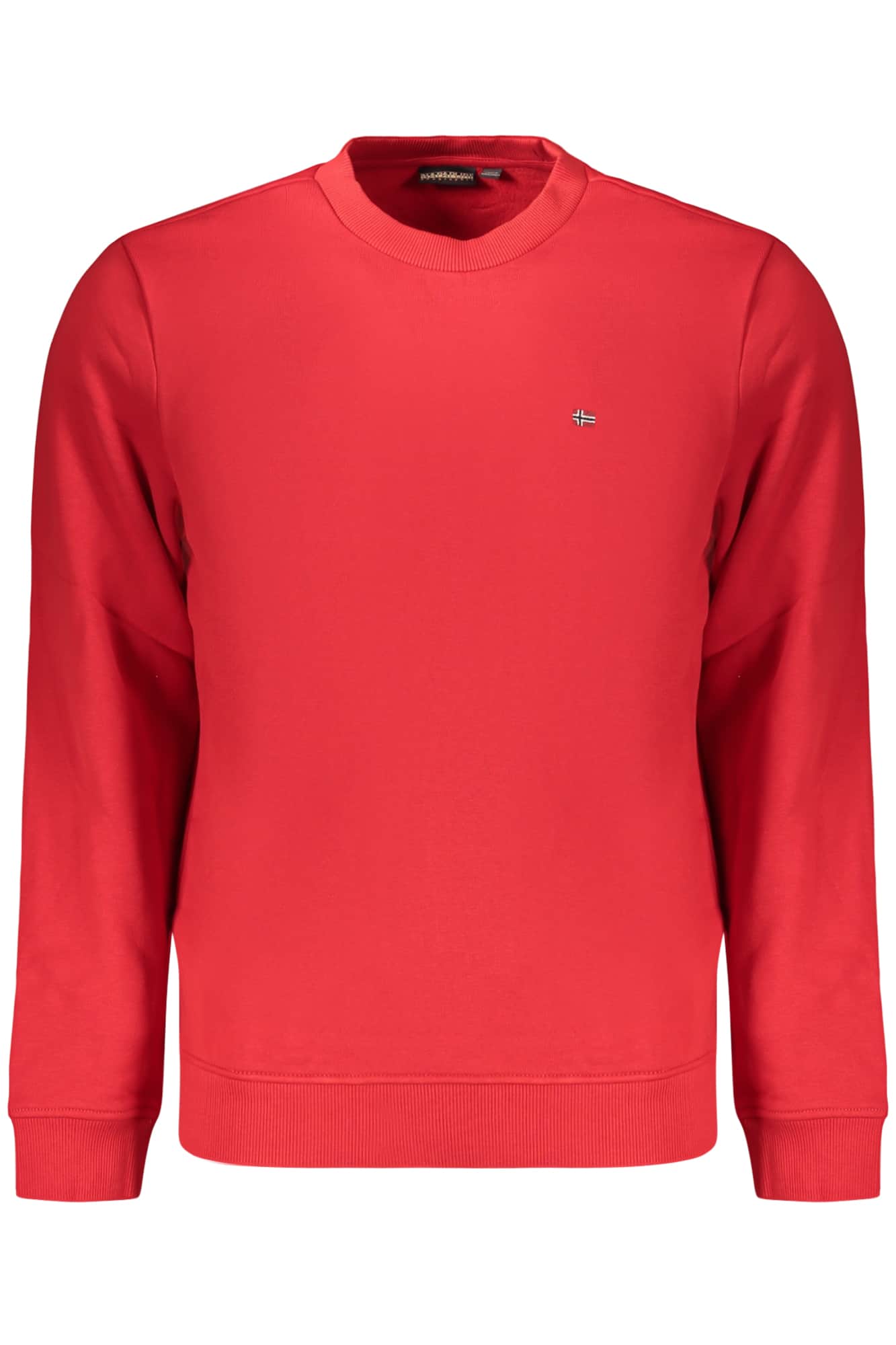 Napapijri hombre marrón con cremallera sudadera