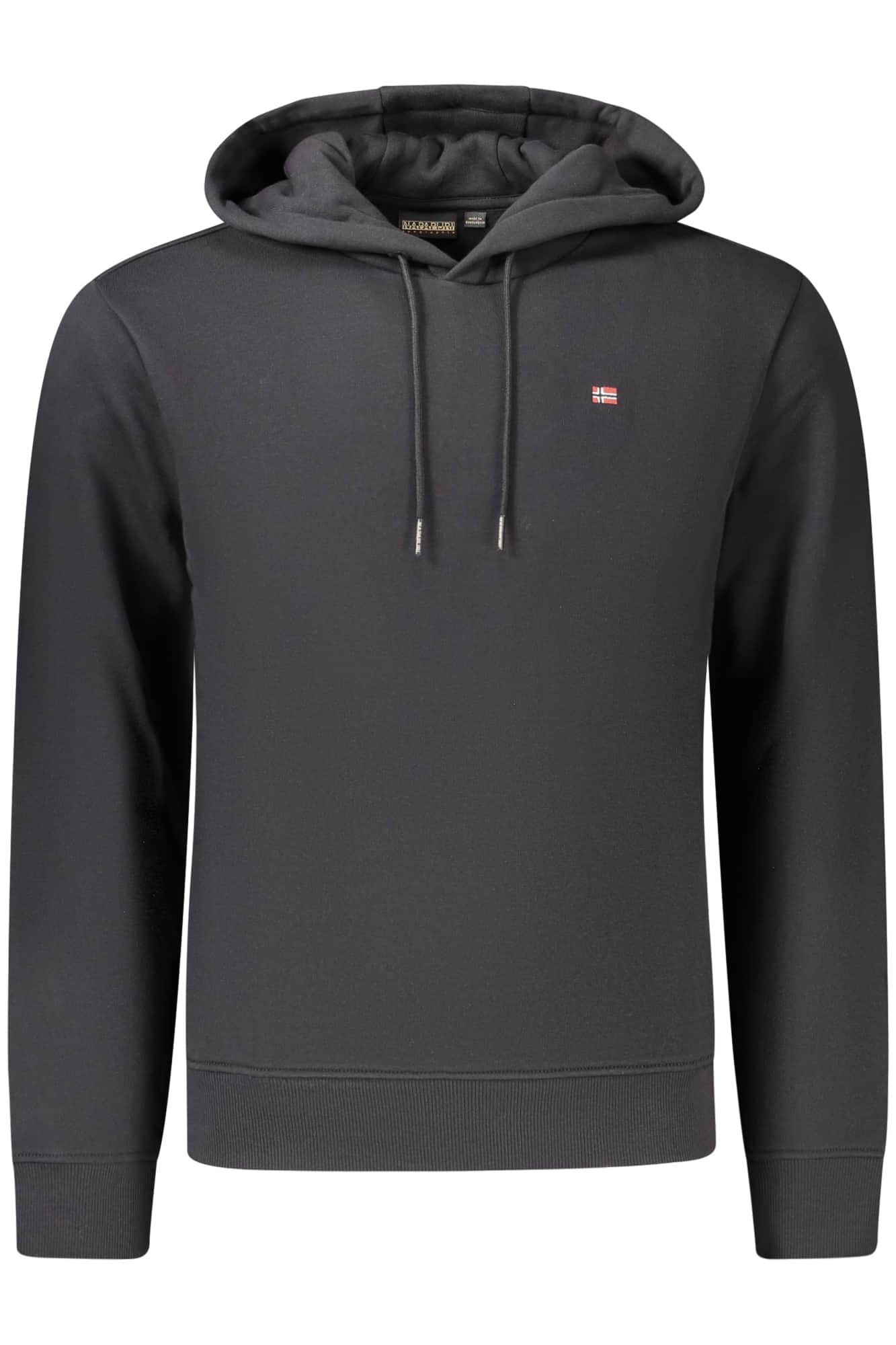 Napapijri hombre marrón con cremallera sudadera