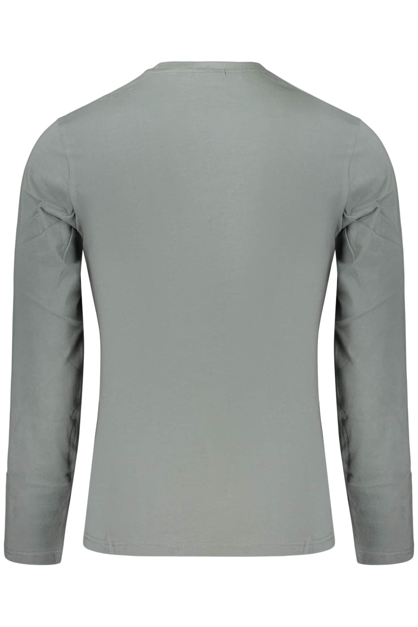 Napapijri hombre manga larga t-camisa verde