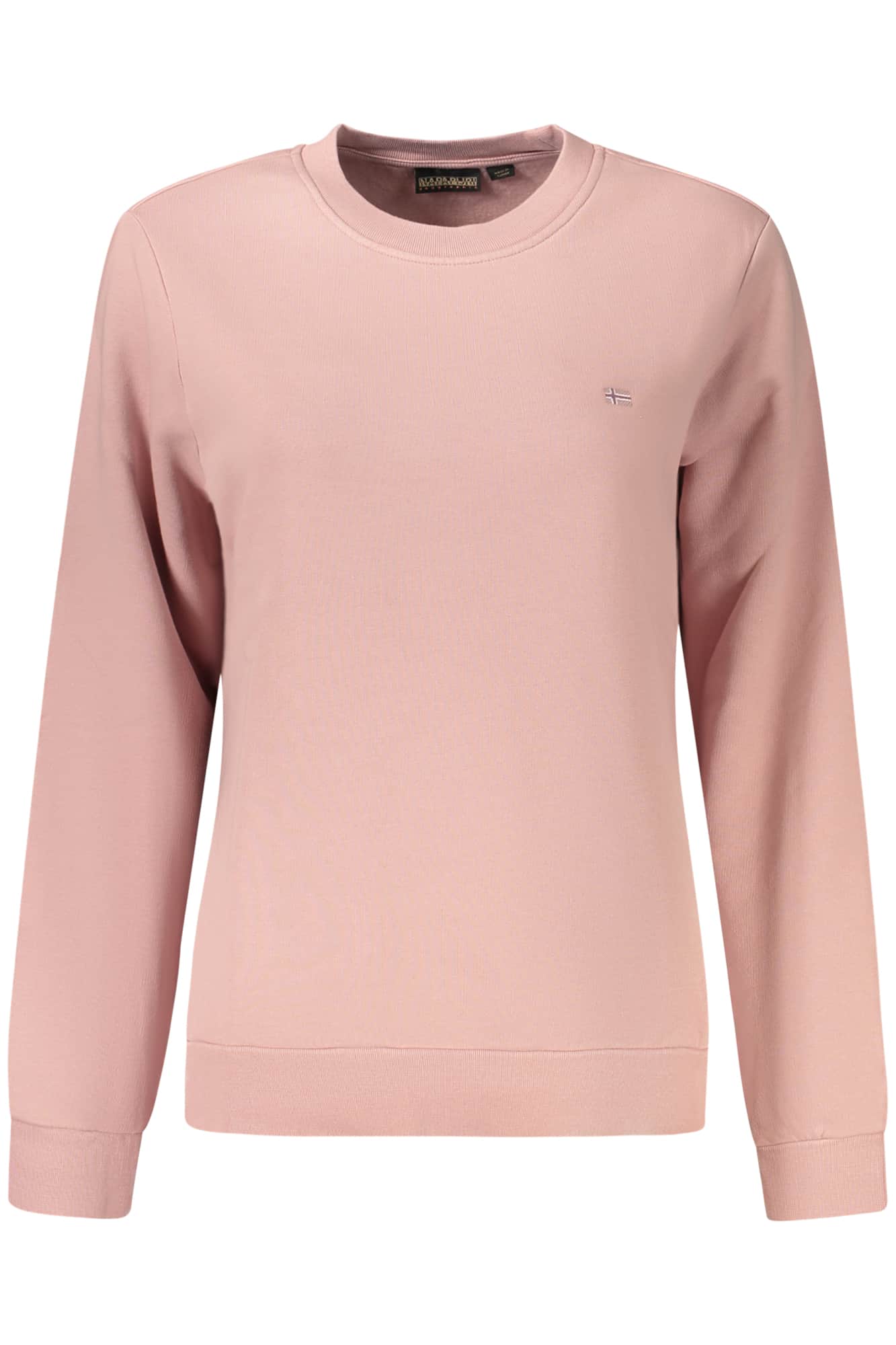 Napapijri mujer rosa con cremallera sudadera