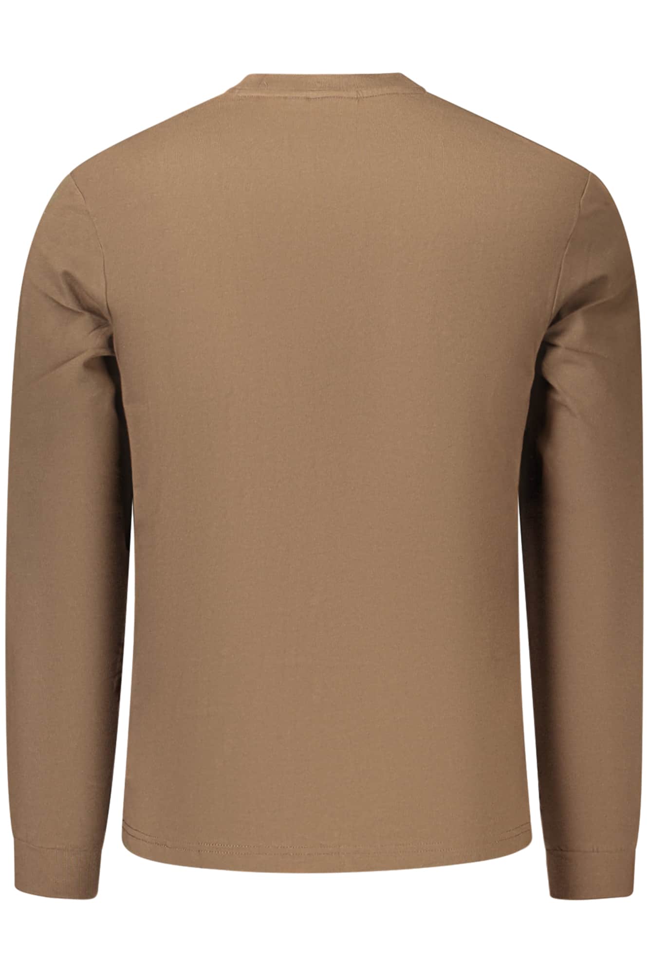 Napapijri hombre manga larga t-camisa verde