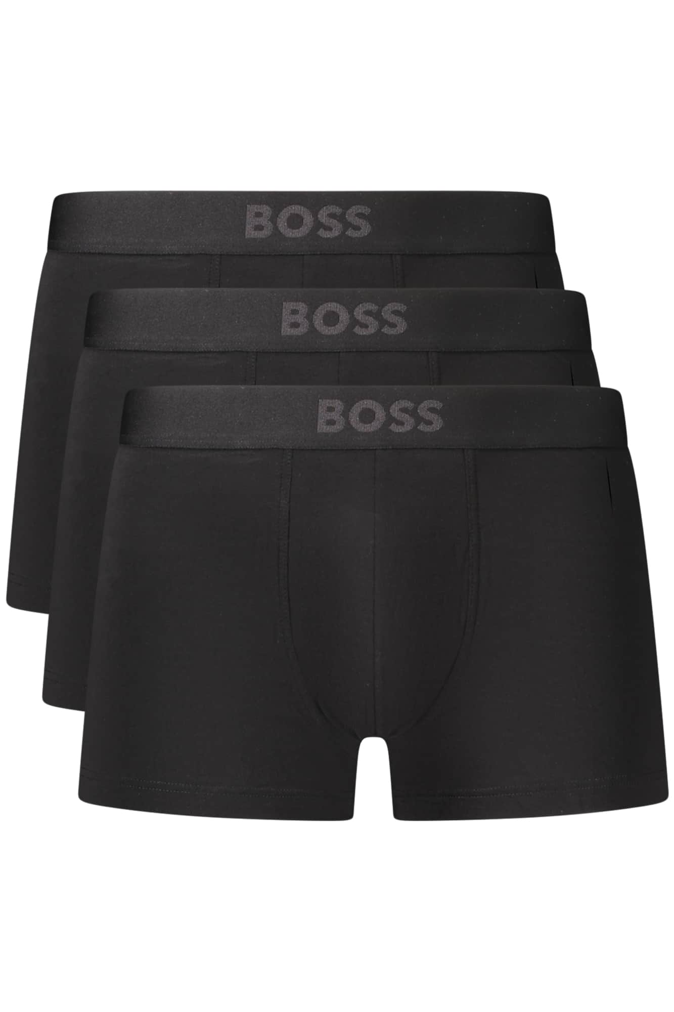 Boss hombre negro bóxer