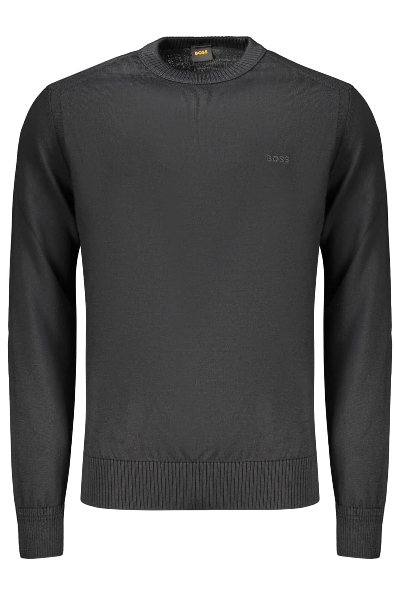 Boss hombre negro jersey