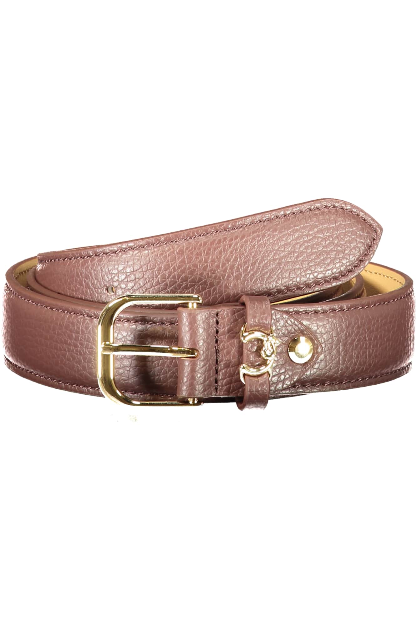 Coccinelle mujer piel cinturón marrón
