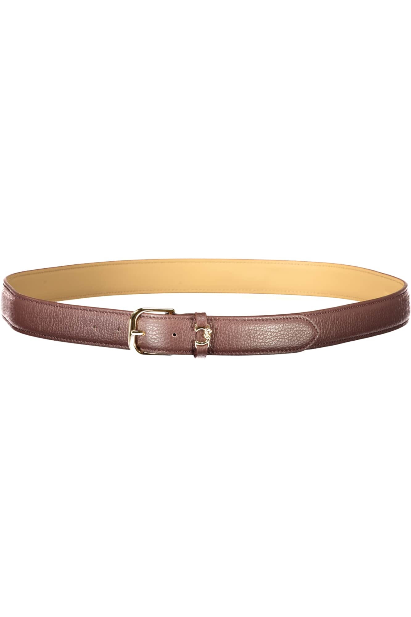 Coccinelle mujer piel cinturón marrón