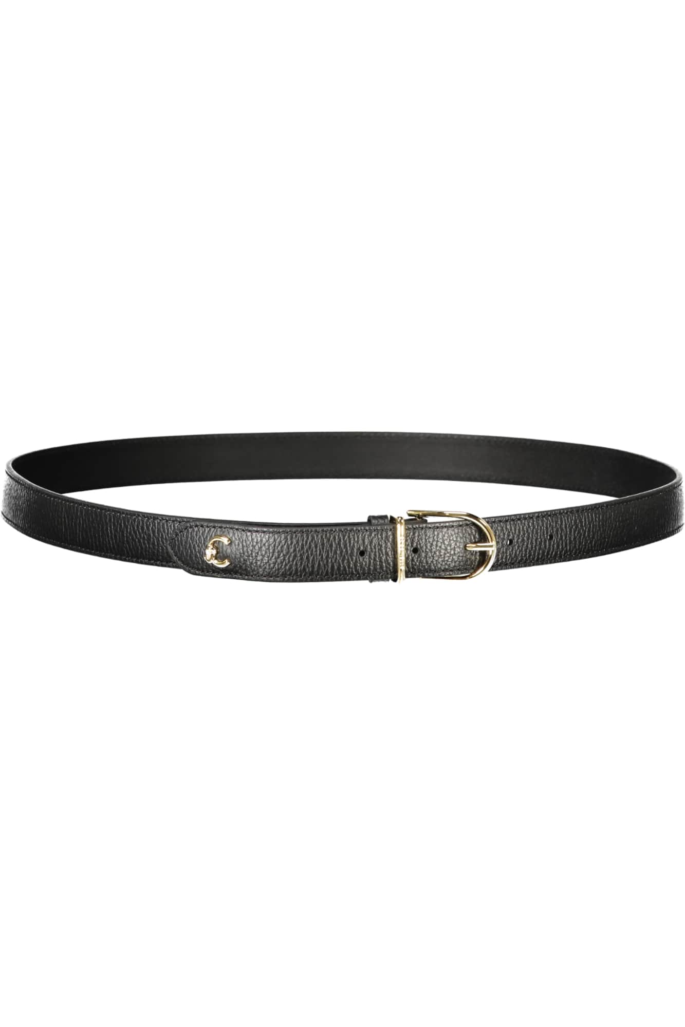 Coccinelle mujer negro piel cinturón