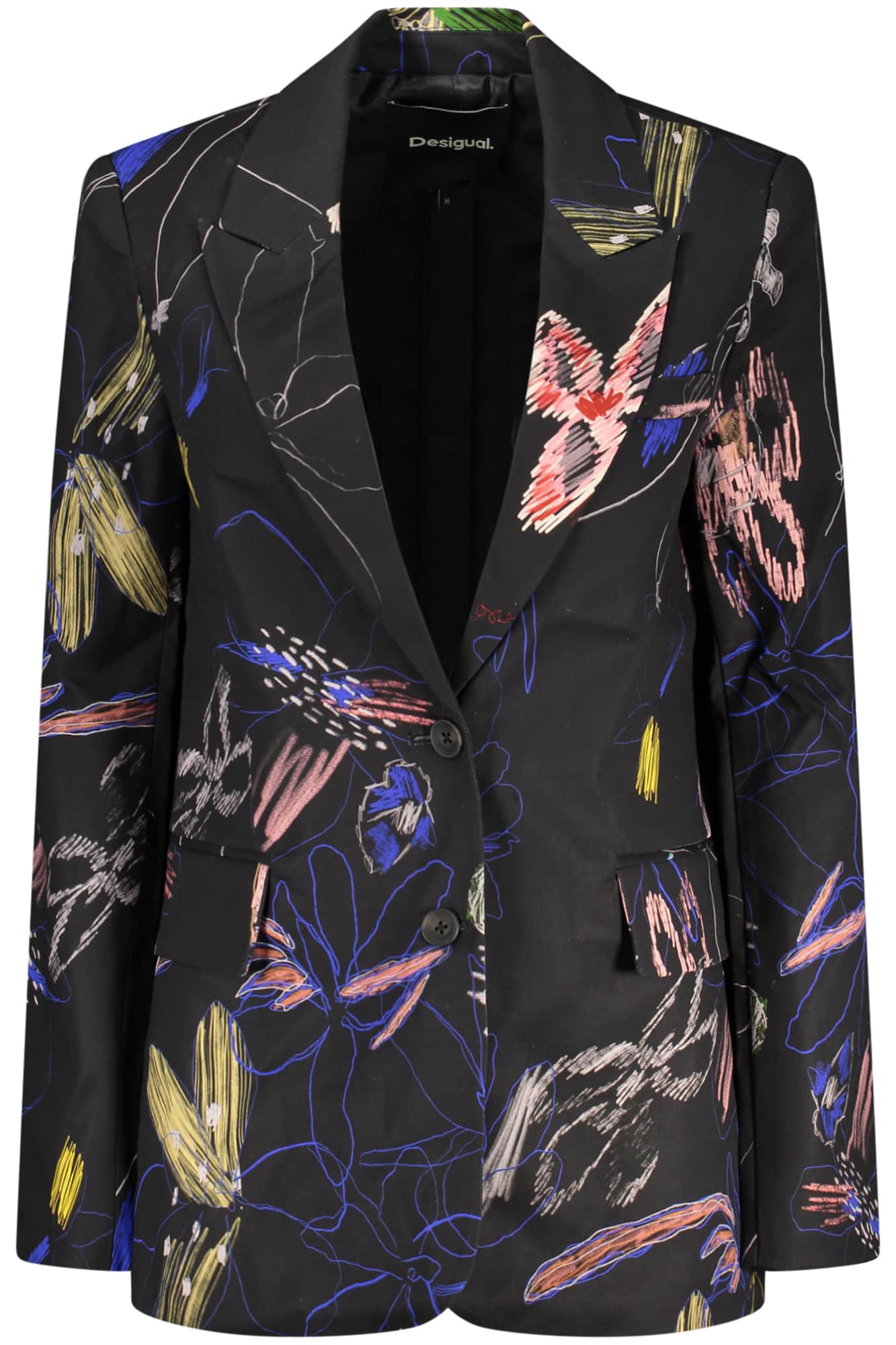 Desigual clásico mujer negro chaqueta