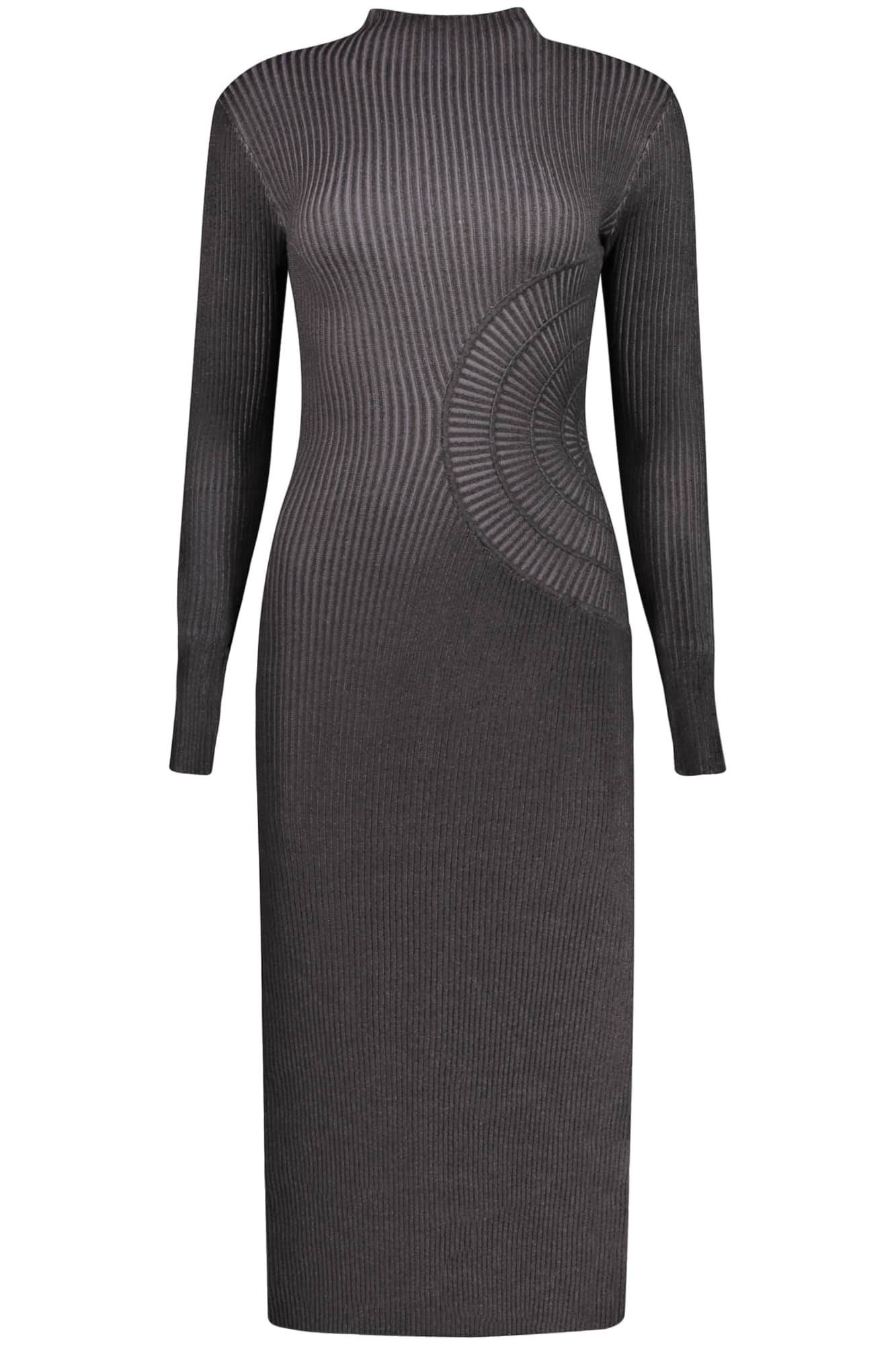 Desigual mujer largo rojo vestido