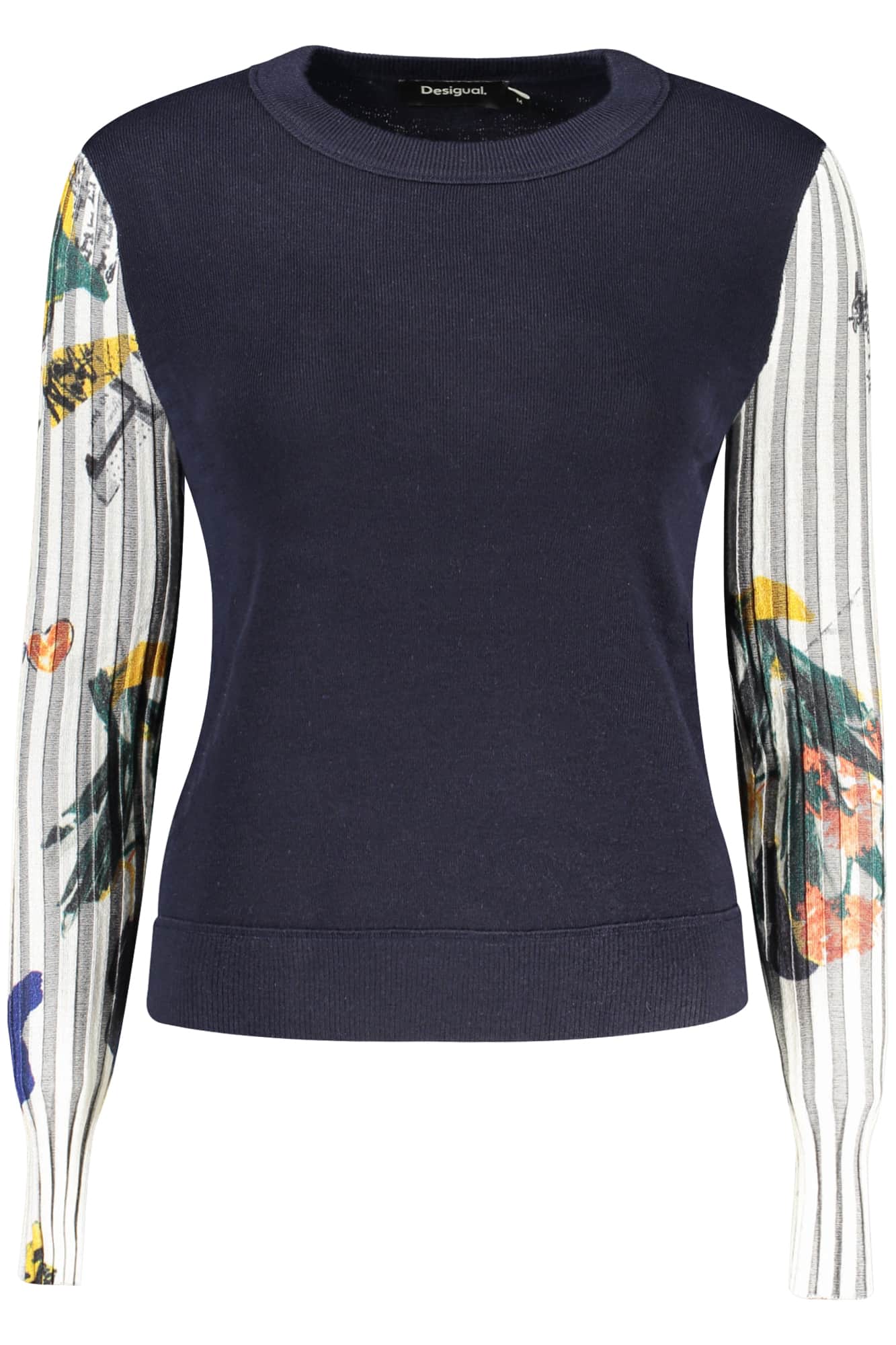 Desigual mujer azul jersey