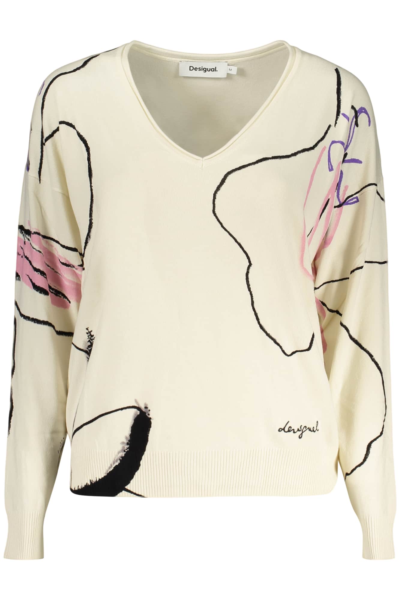 Desigual mujer negro jersey