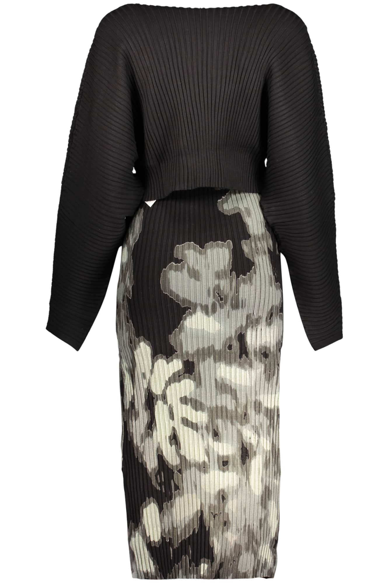 Desigual mujer largo negro vestido