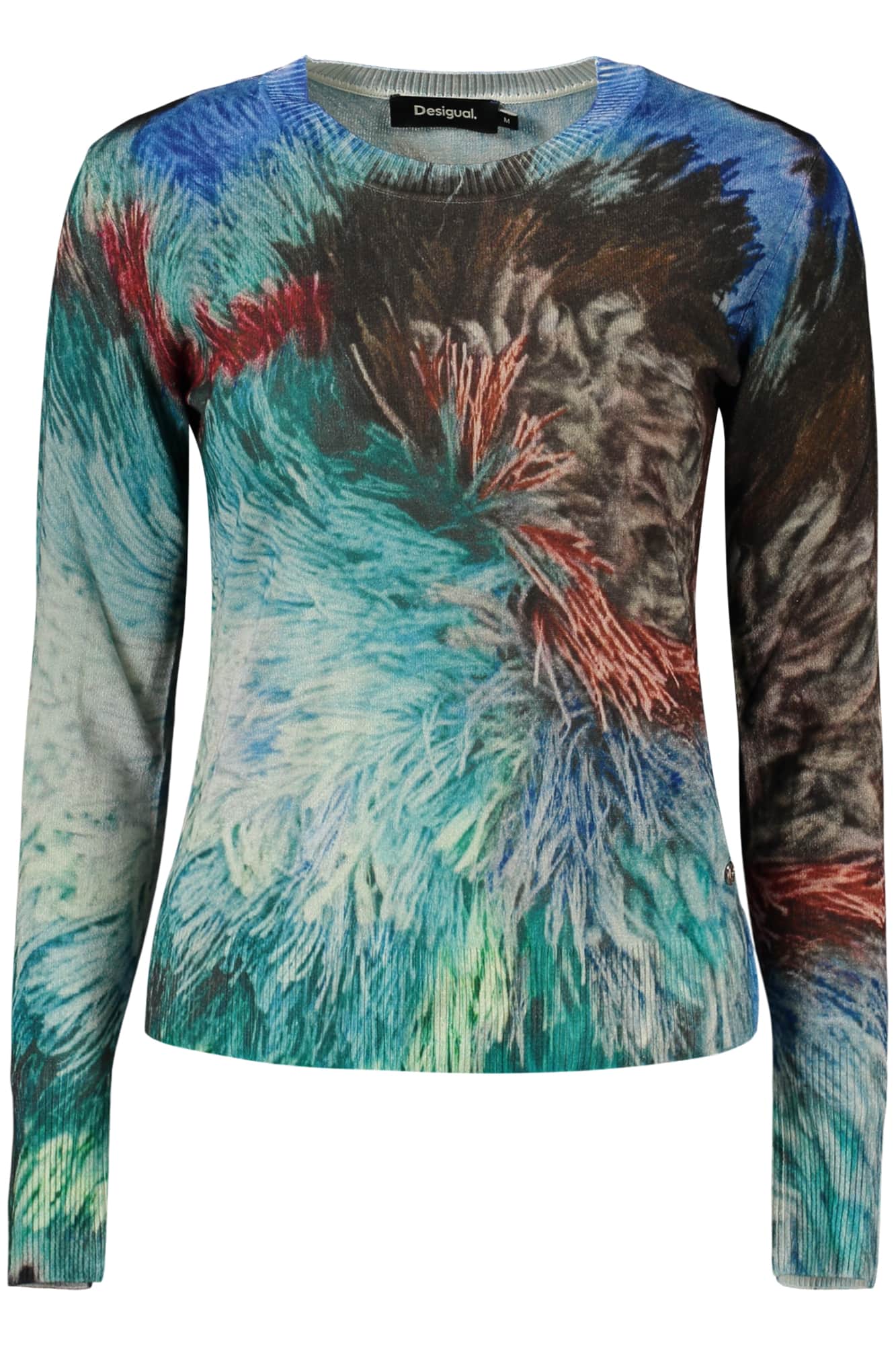 Desigual mujer azul jersey