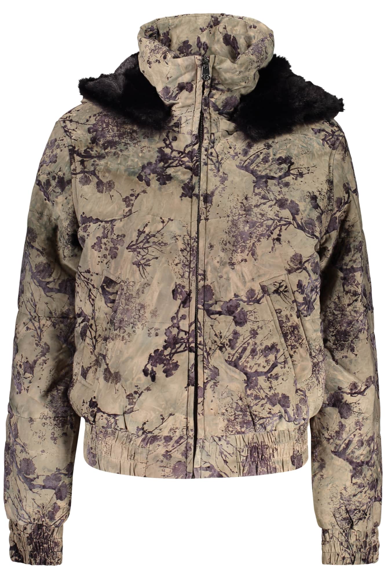 Desigual mujer verde chaqueta