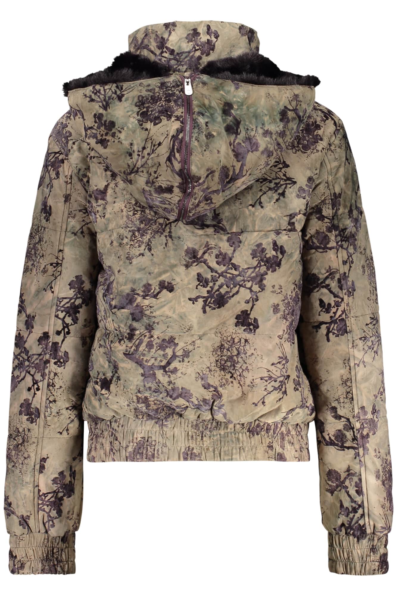 Desigual mujer verde chaqueta