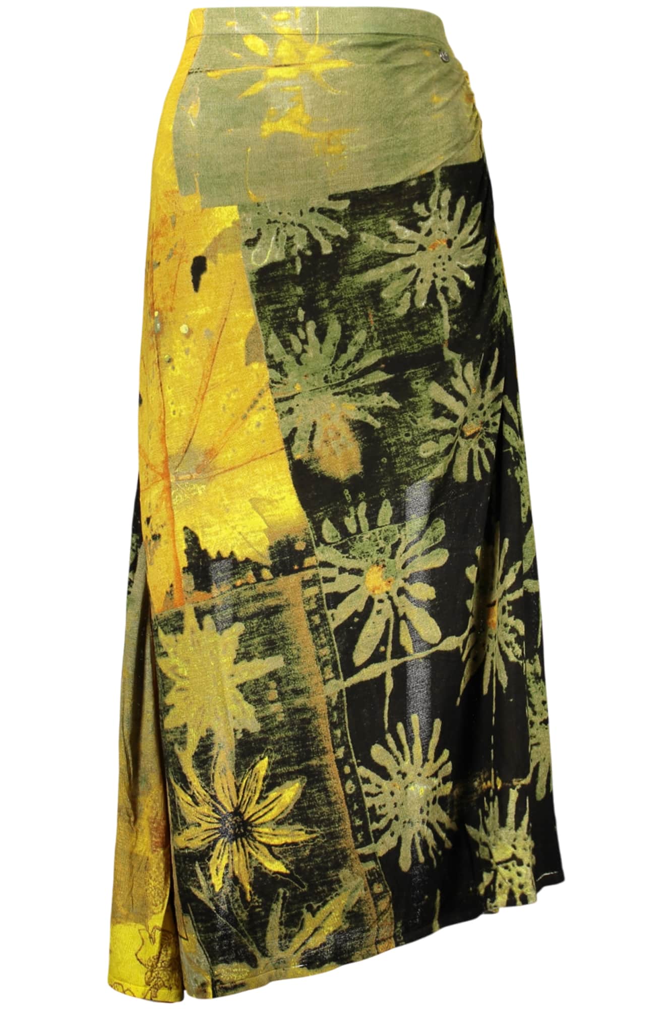 Desigual mujer largo verde falda