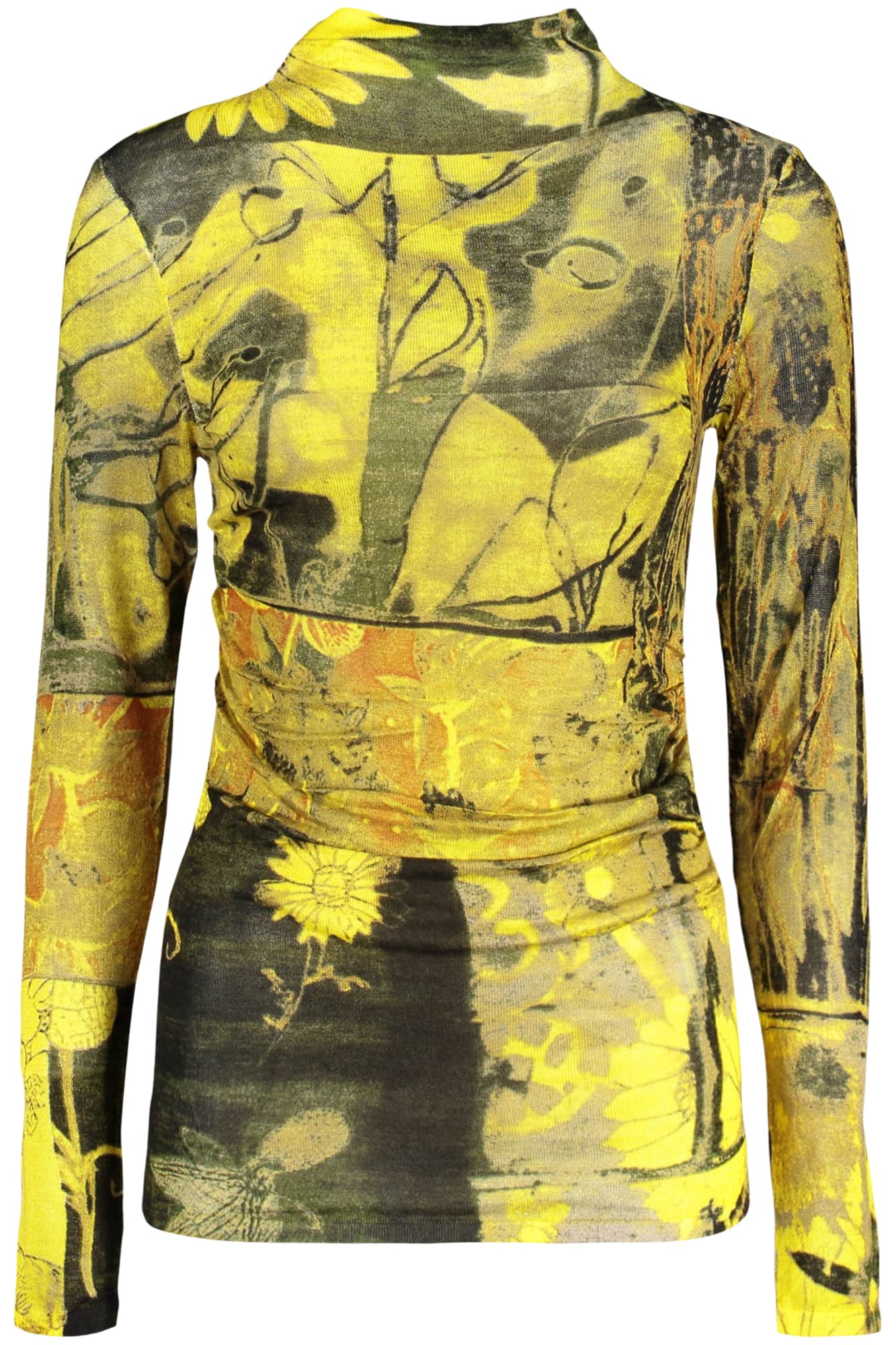 Desigual mujer amarillo jersey