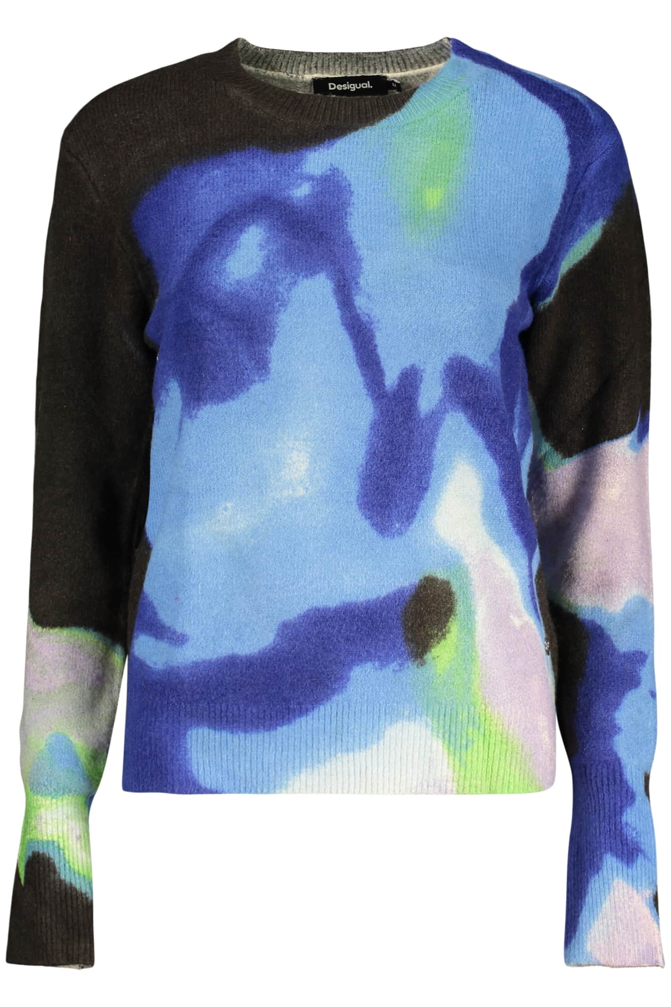 Desigual mujer azul jersey