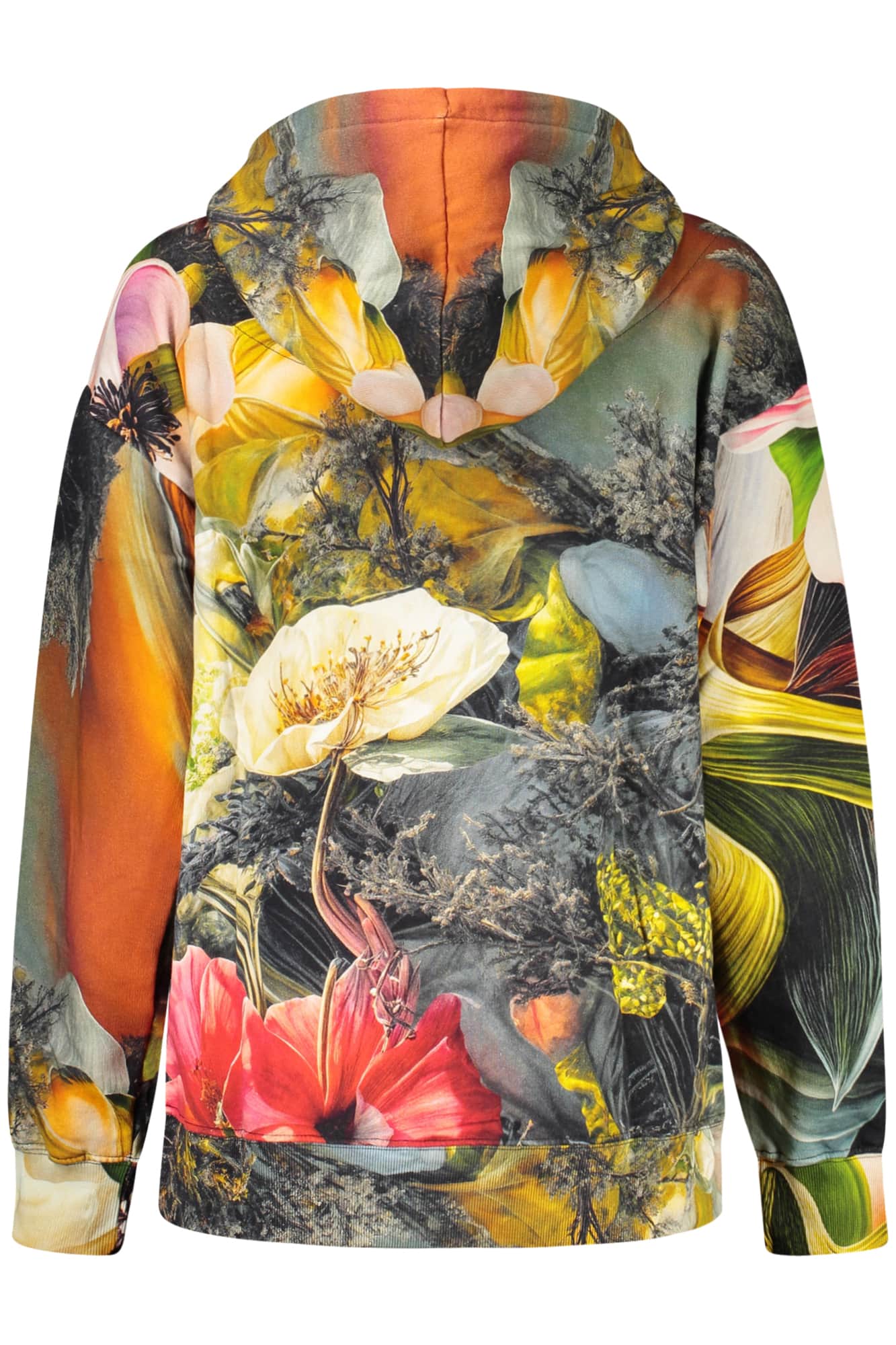 Desigual mujer con cremallera sudadera, gris