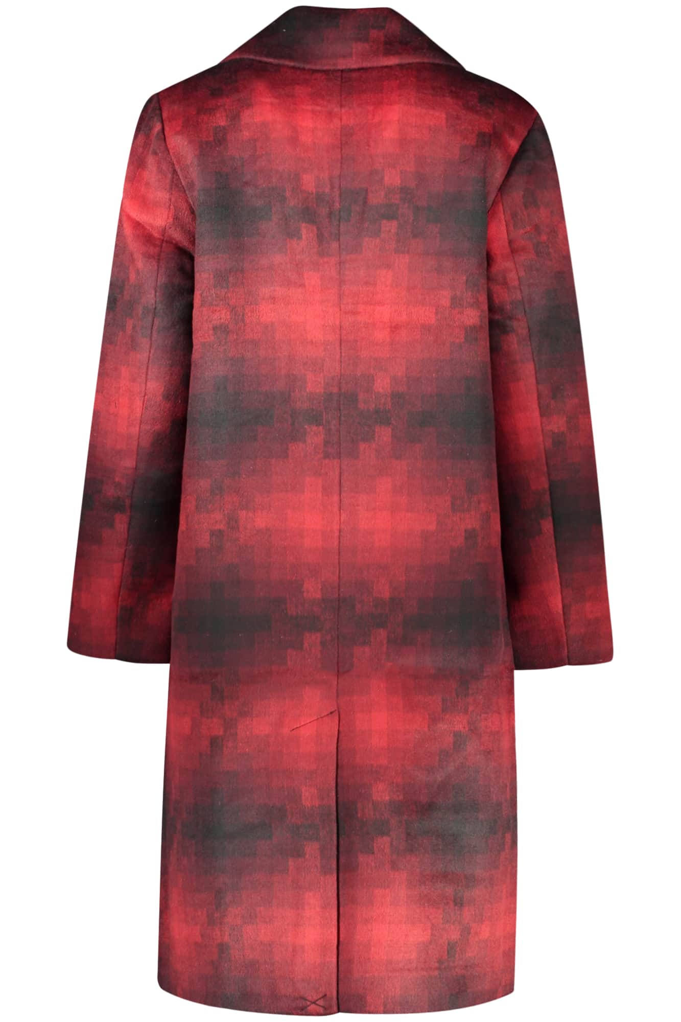 Desigual mujer rojo abrigo