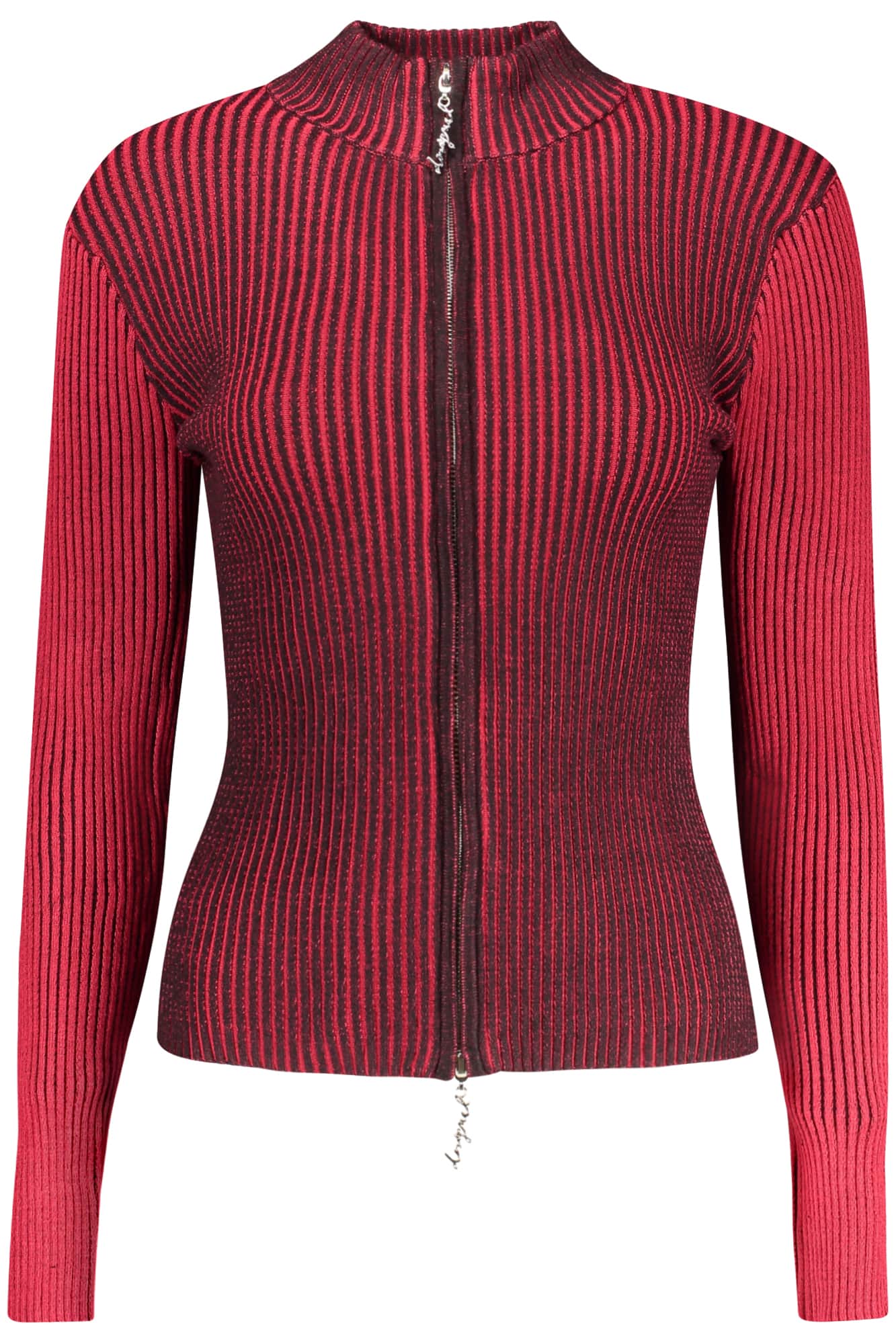 Desigual mujer rojo cárdigan