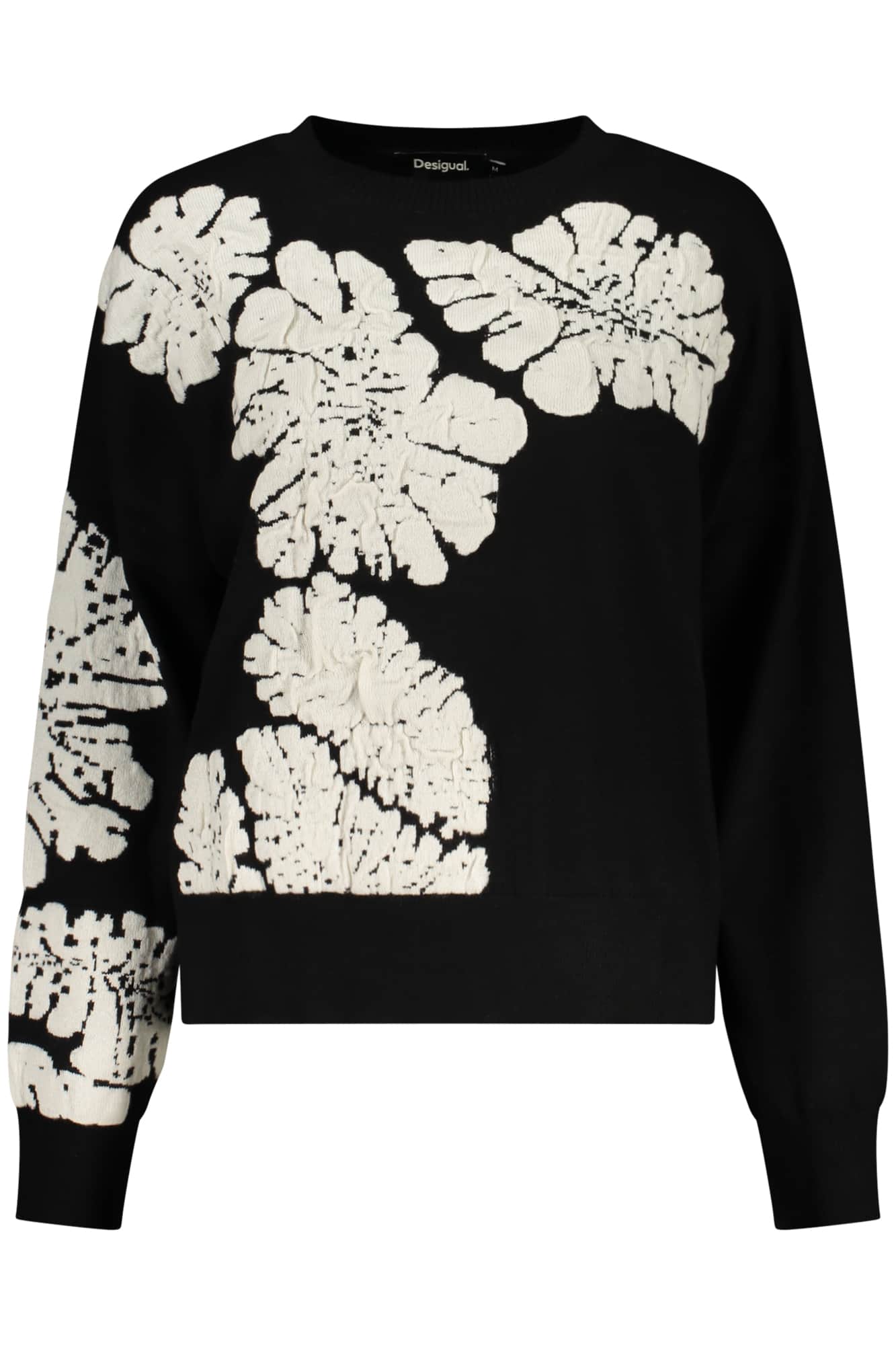 Desigual mujer negro jersey