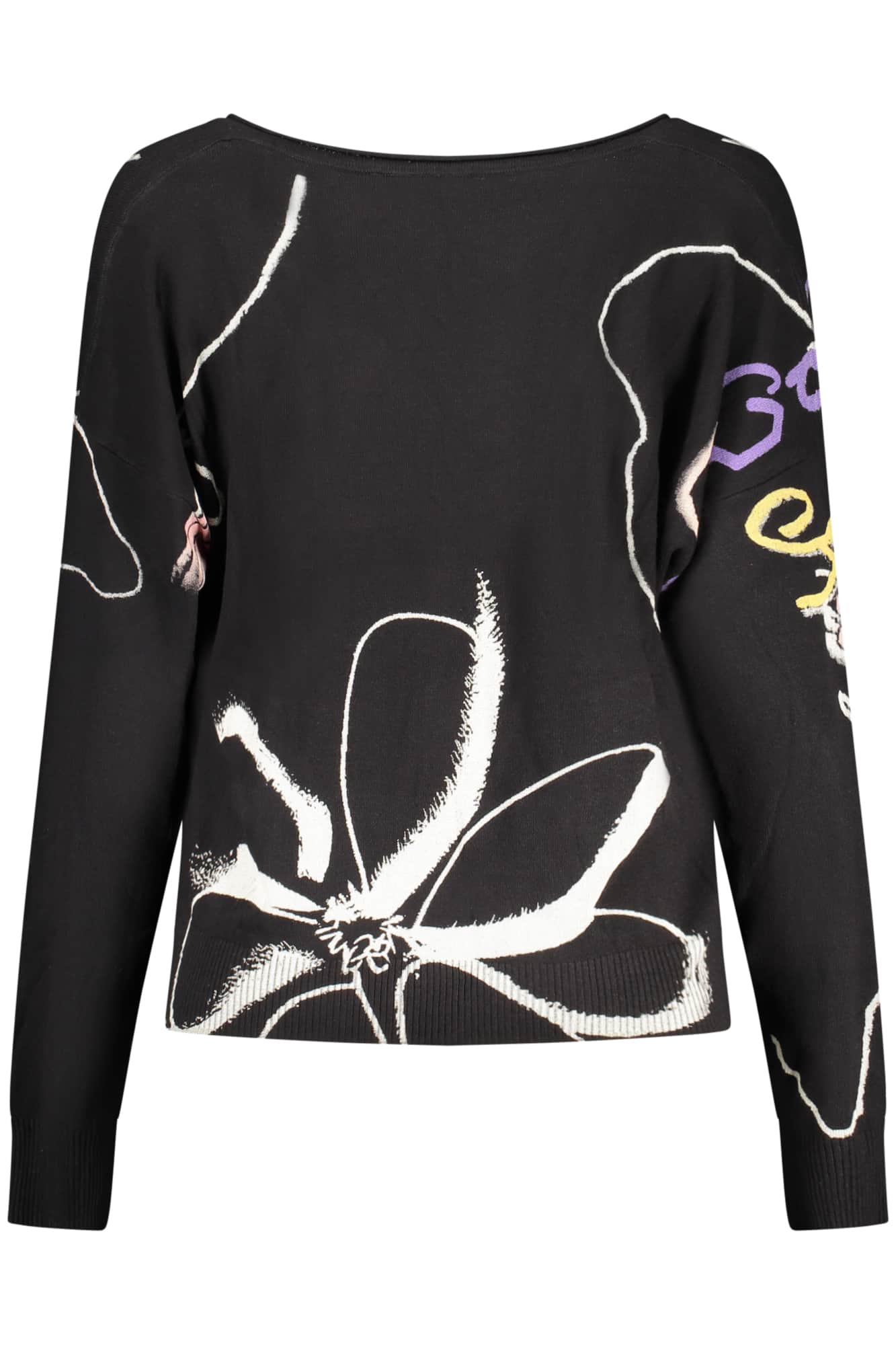 Desigual mujer negro jersey