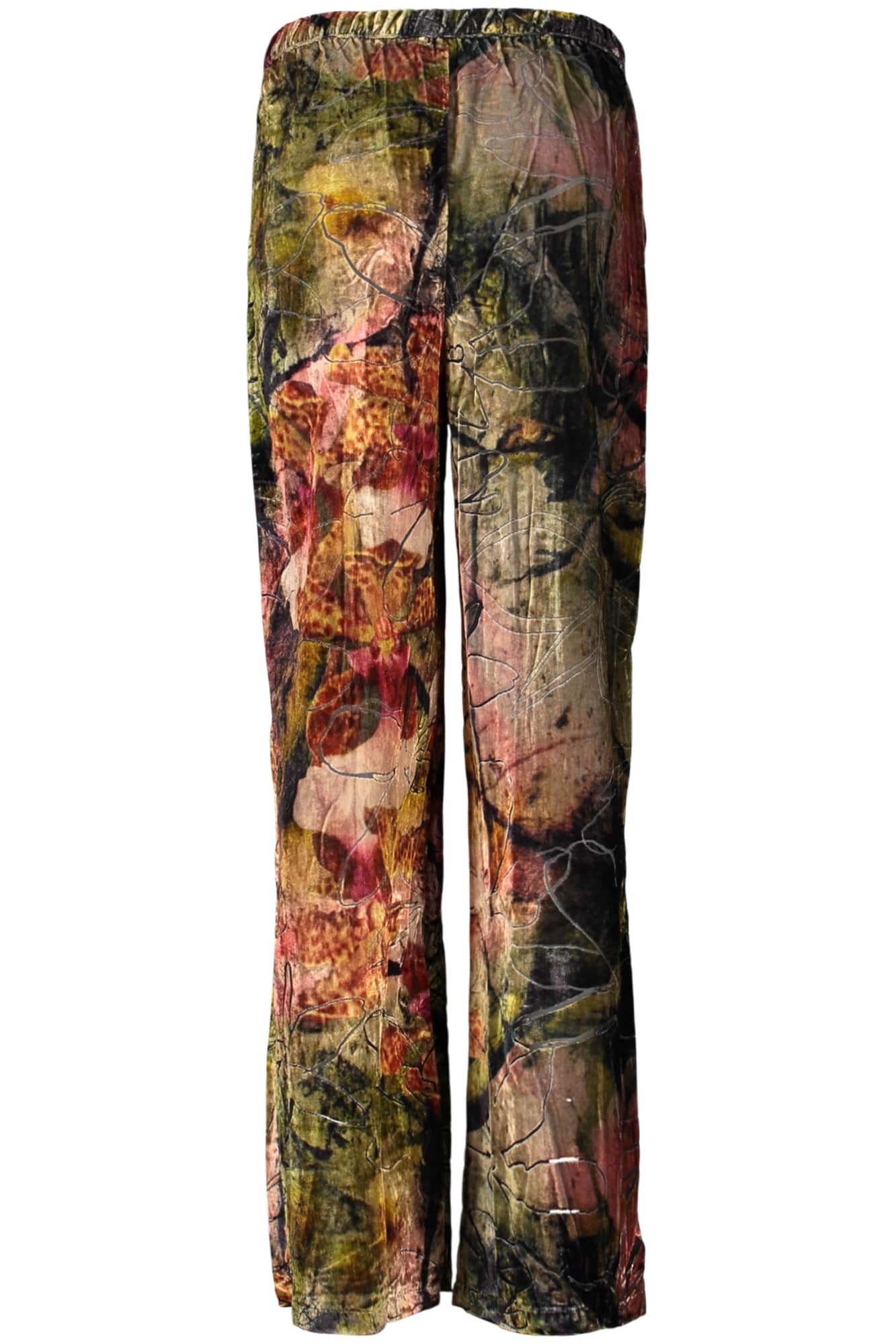 Desigual mujer verde pantalón
