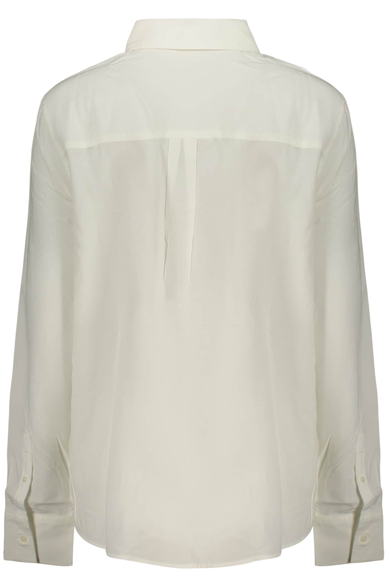 Desigual mujer manga larga camisa blanco