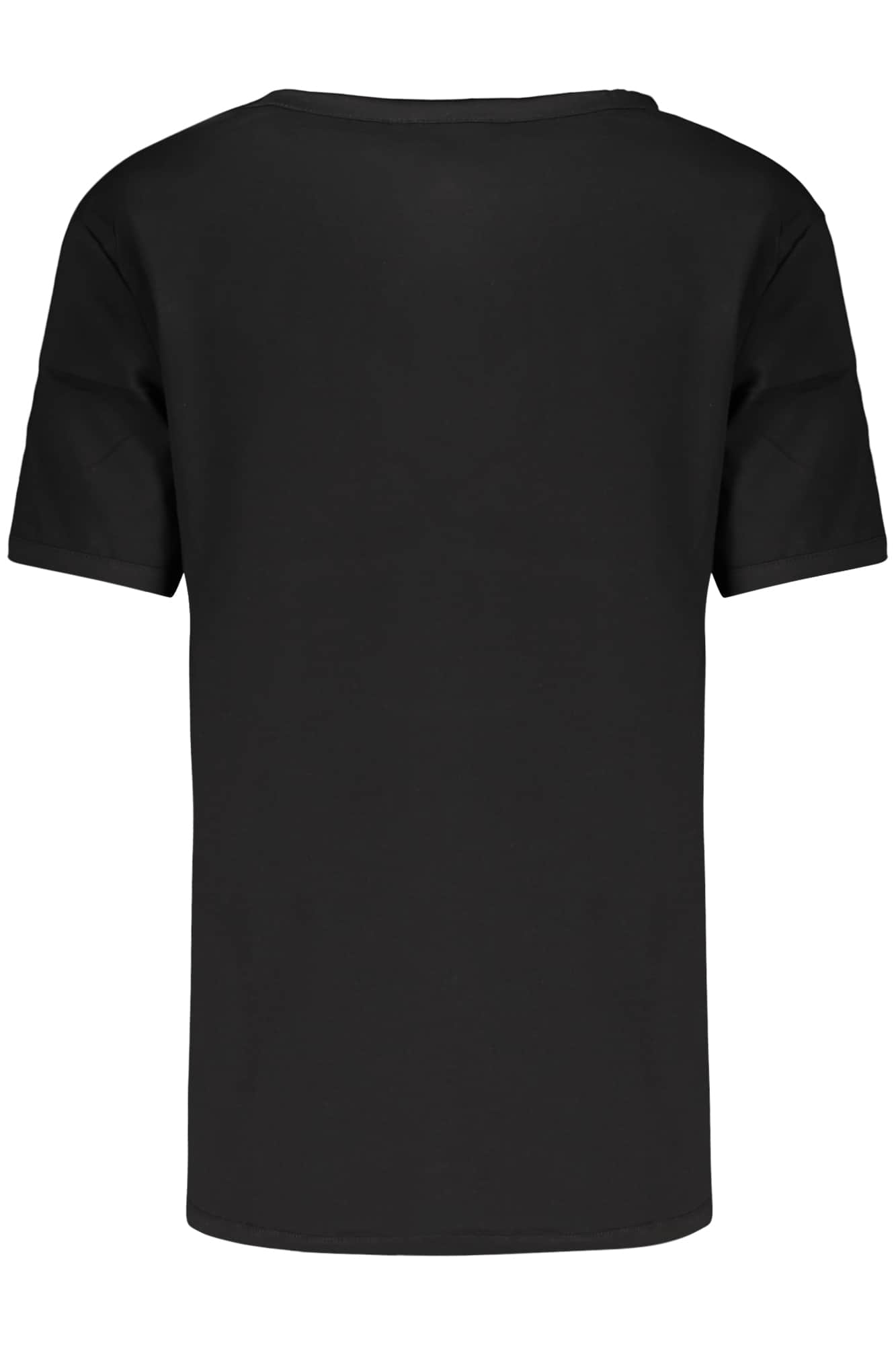 Desigual mujer manga corta t-camisa negro