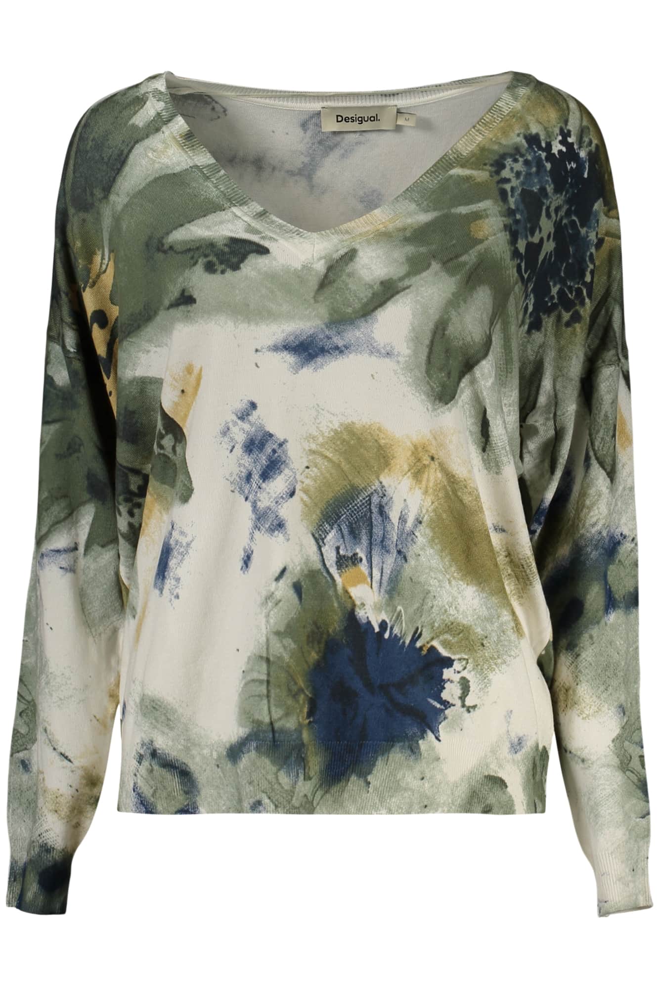 Desigual mujer verde jersey