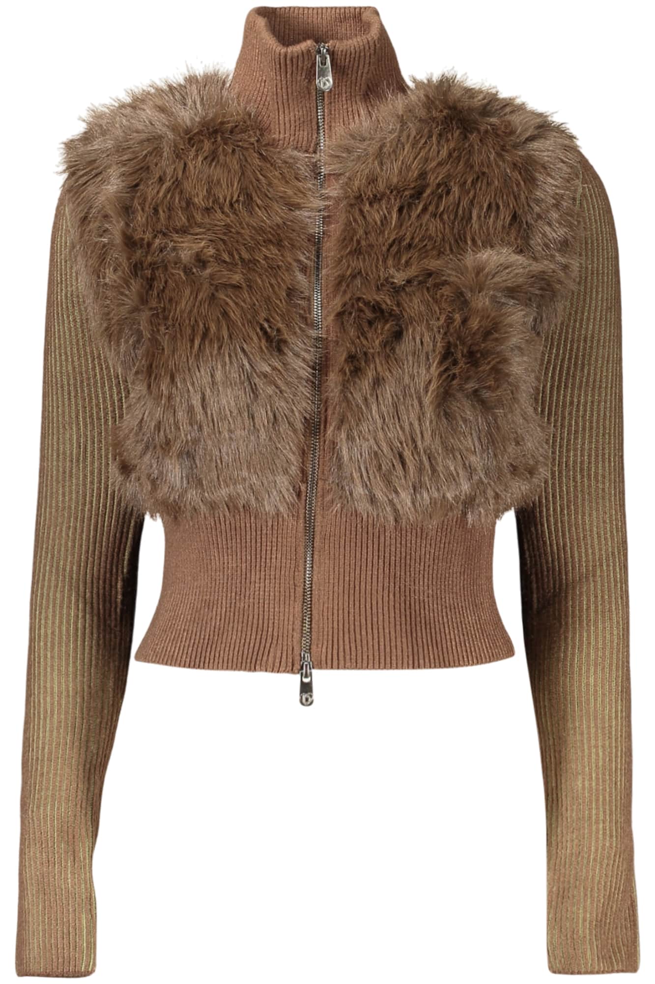 Desigual mujer marrón cárdigan