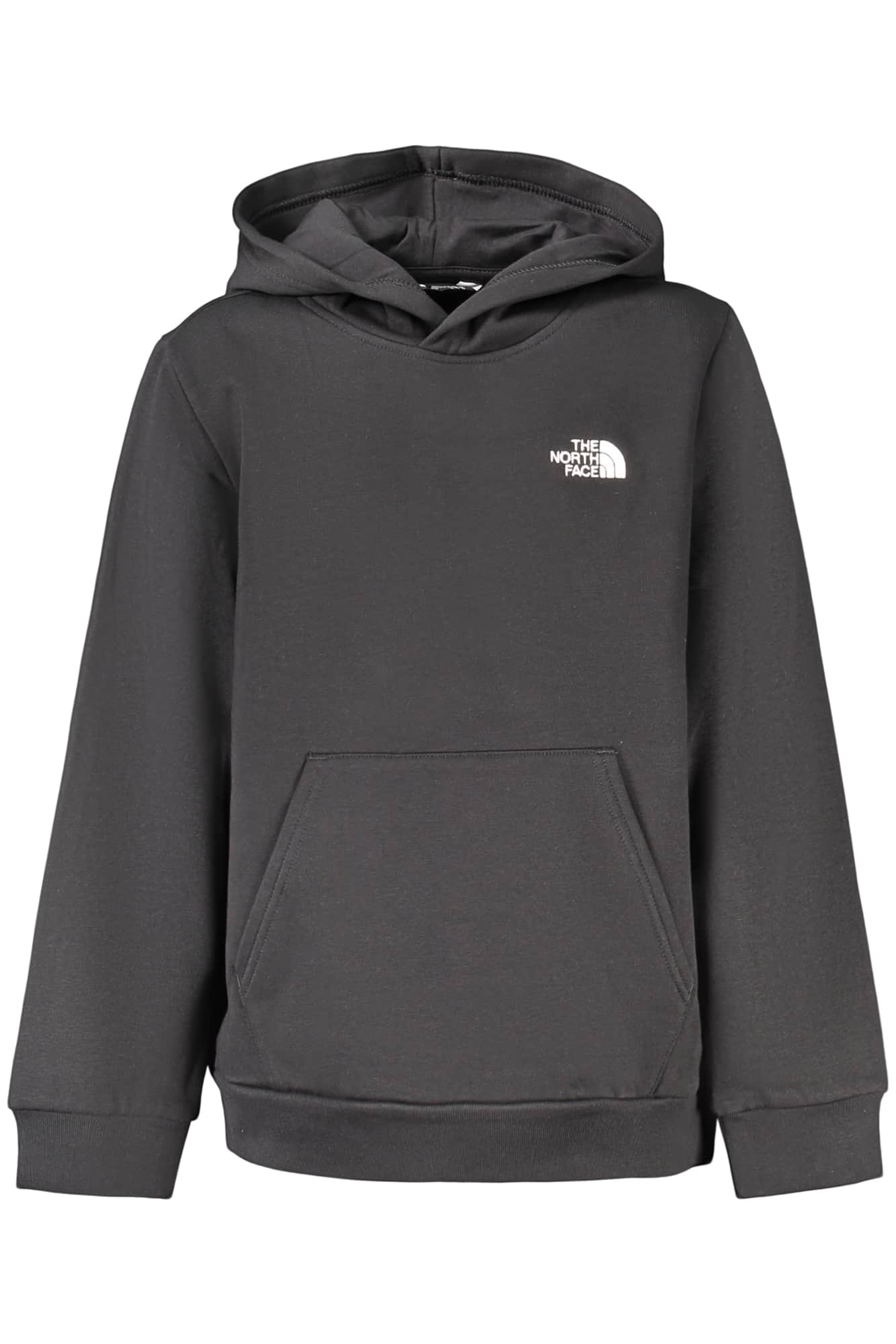 The North Face niños negro con cremallera sudadera